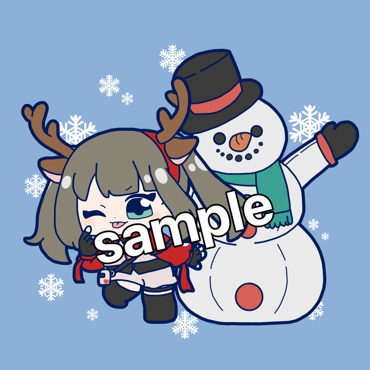 最短2日でぷにっとしたデフォルメキャラお描きします X、YouTubeなどのアイコンにデフォルメイラストを！ イメージ1