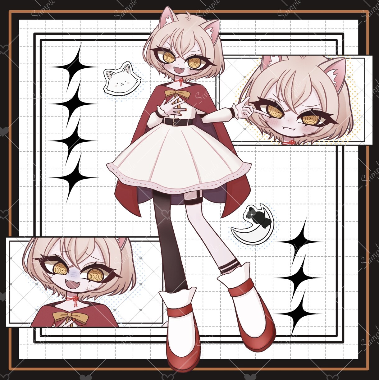 デフォルメ（SD）かわいいイラストを制作します 先着1名様限定価格！個性的なデフォルメイラストをお届け！！ イメージ4