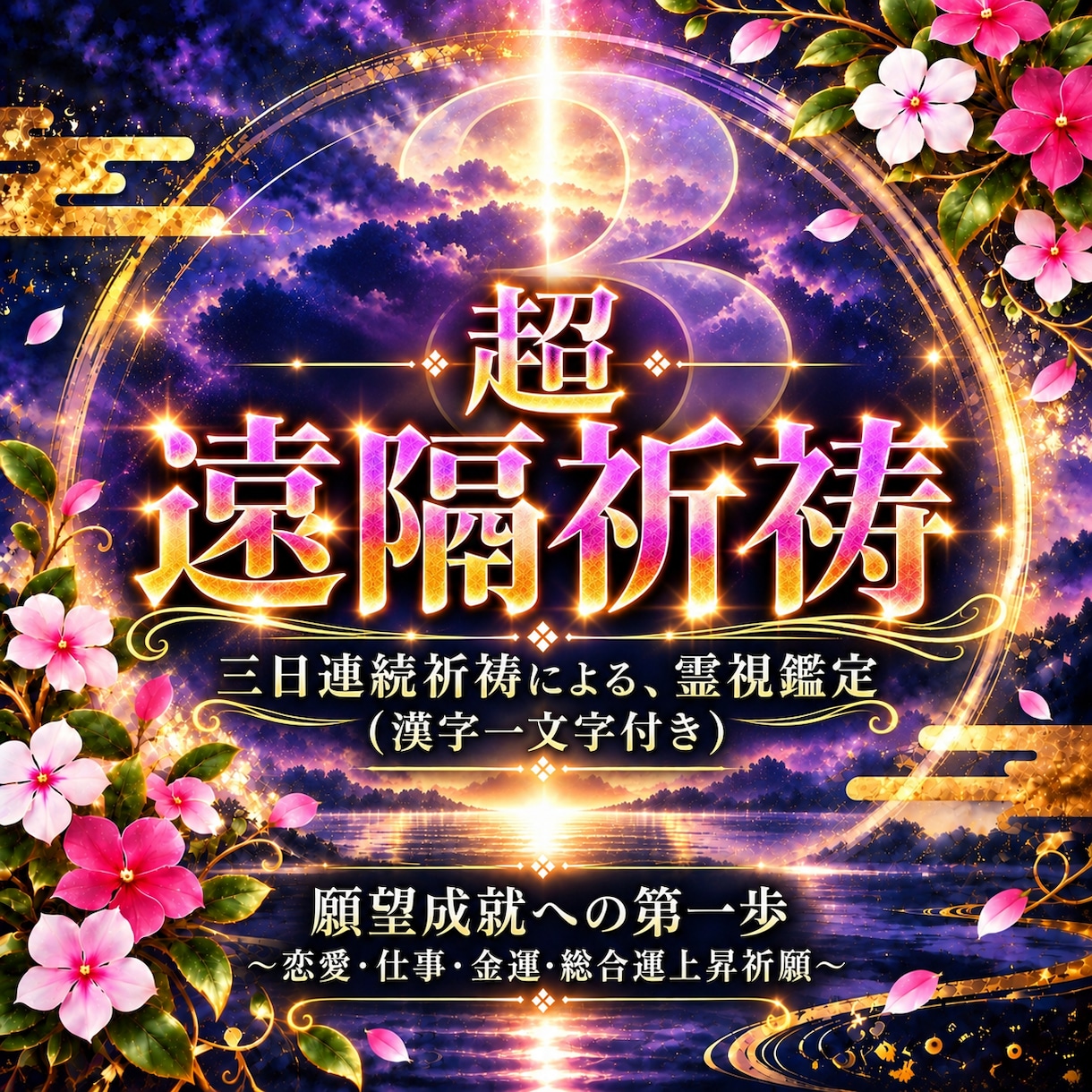 超・遠隔祈祷、朝晩三日連続(6回)で霊視鑑定します 願望成就への第一歩～恋愛・仕事・金運・総合運上昇祈願～ イメージ10
