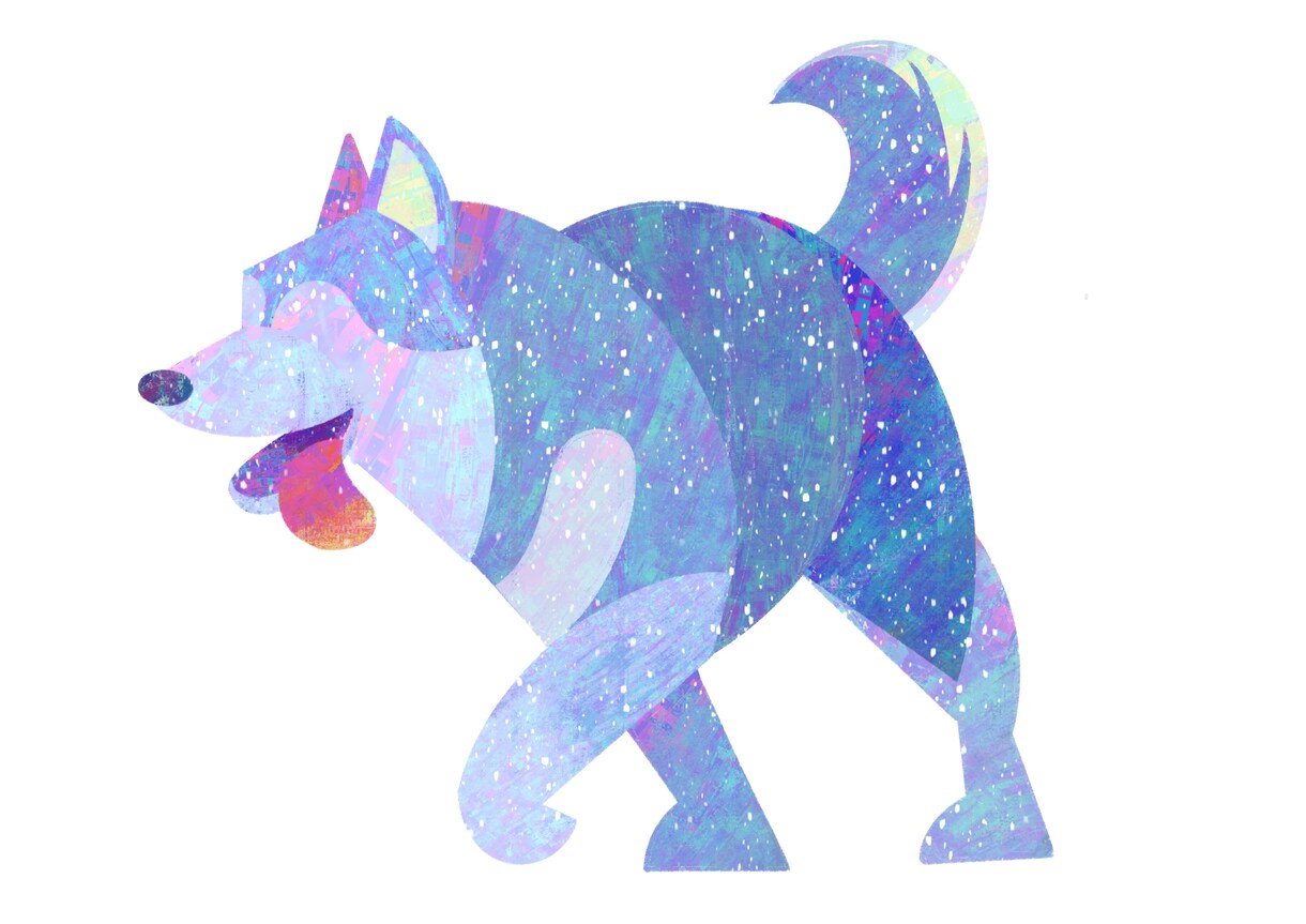 カラフルでお洒落なペットのイラスト描きます あなたのペットのイメージカラーは？ イメージ4
