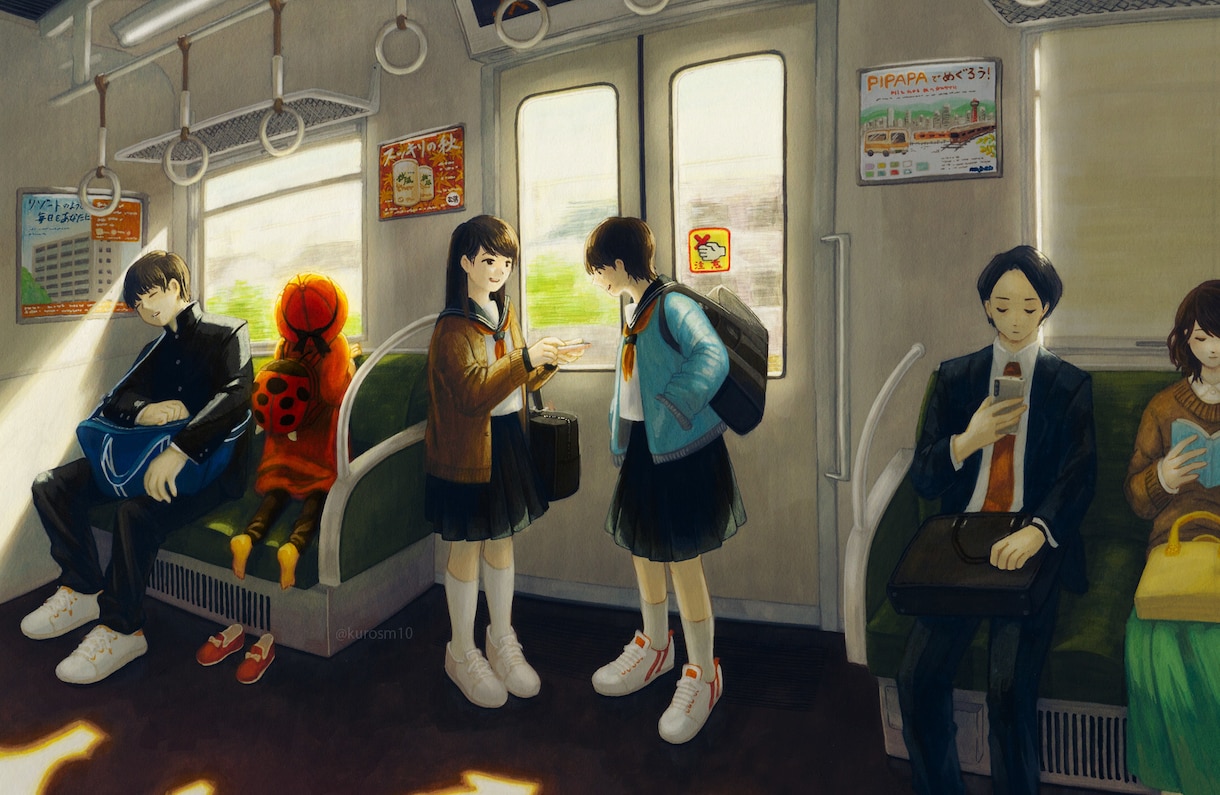 アナログタッチのイラストを制作します ほんのりと暖かく懐かしい。そんなイラストを描きます。 イメージ9