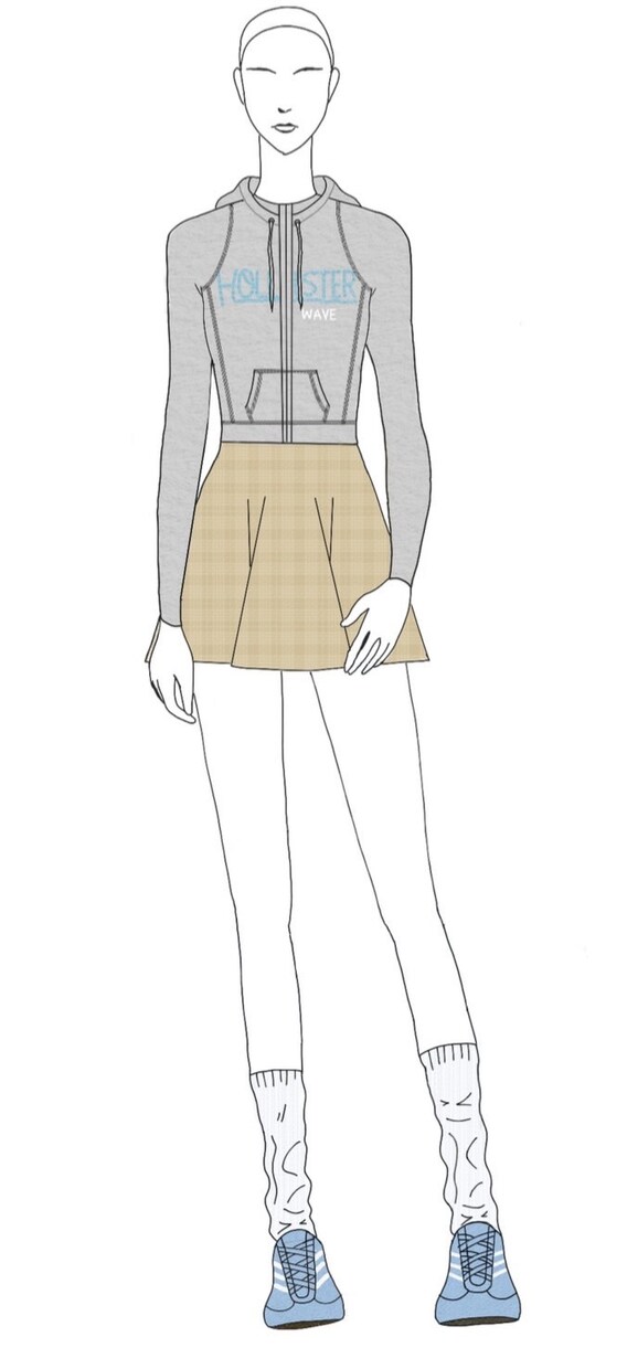 コーディネートをファッション画にしてご提供致します どのようなご要望でも承ります！ イメージ2