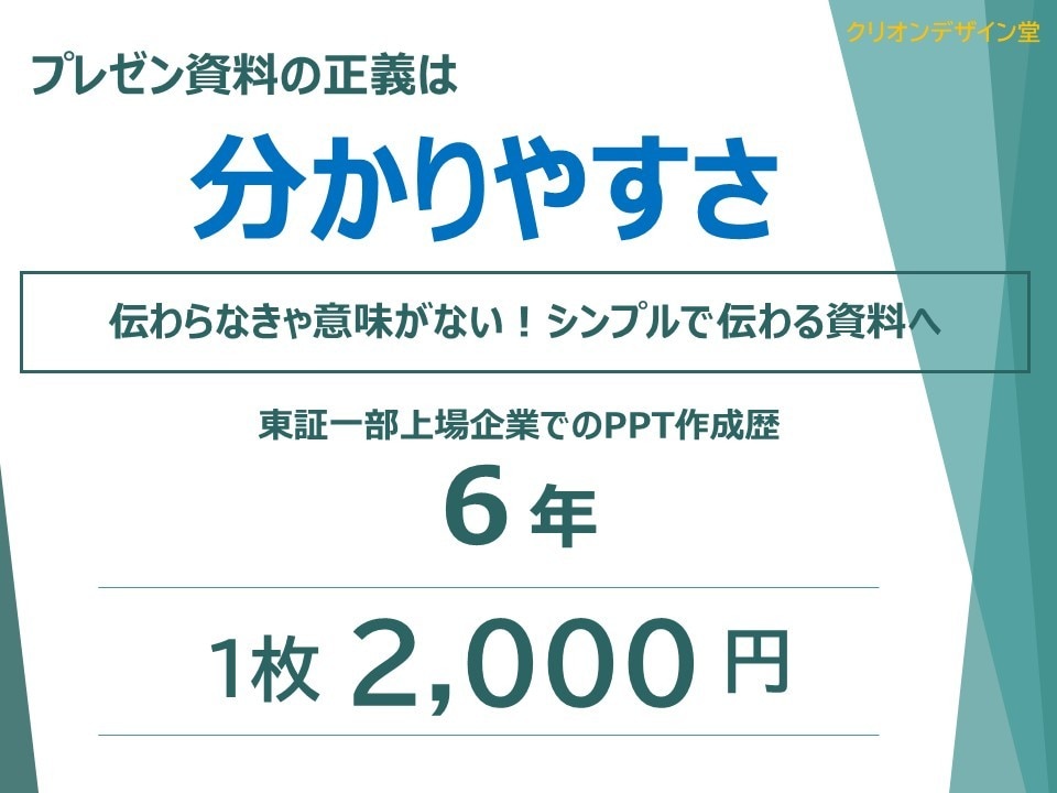 分かりやすい・伝わる資料作成します 特技は、あらゆる情報を分かりやすく簡潔にまとめること イメージ1
