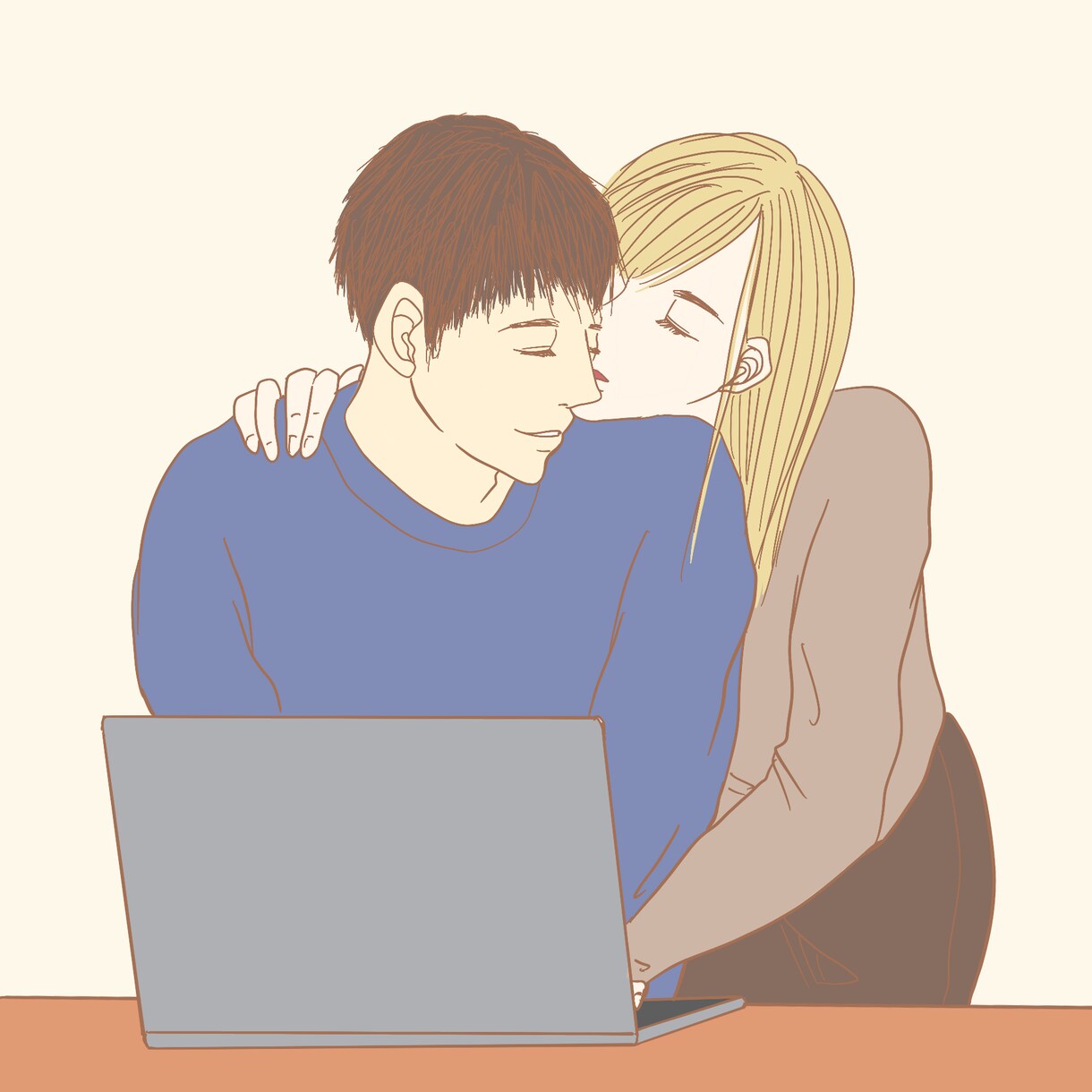 シンプルでおしゃれな雰囲気のイラストを作成します HP、アイコン、挿絵などビジネスで使えるイラストお描きします イメージ3