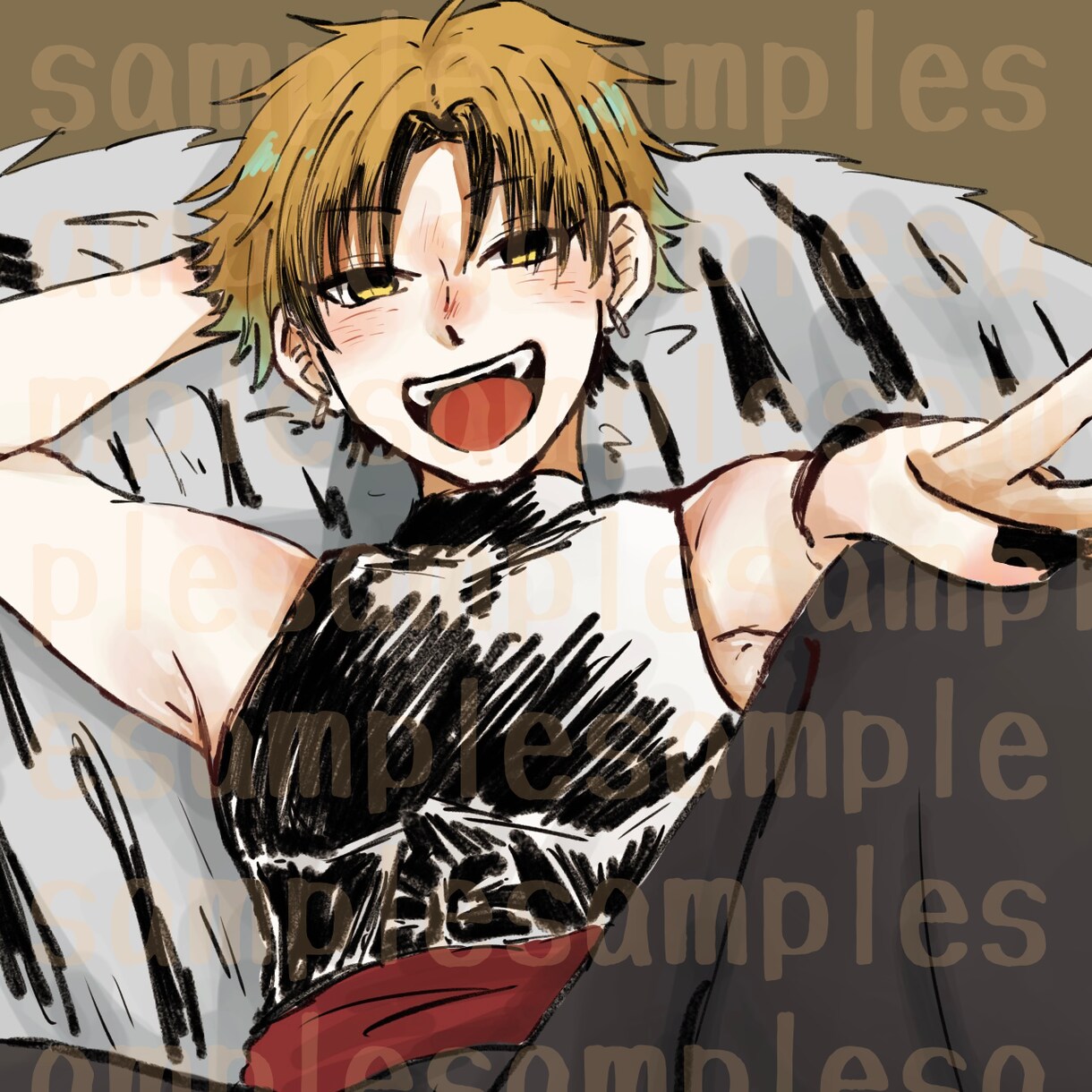 デフォルメ・等身どちらもお受け致します 男の子 、あたたかみのある絵が得意です〜！ イメージ5