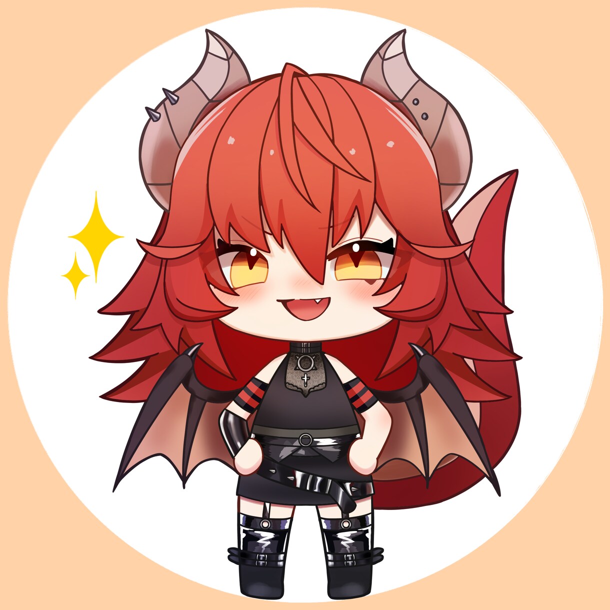 Vtuber活動を応援！ミニキャラ制作承ります 動画内イラストやアイコンなどにお使いいただけます！ イメージ5