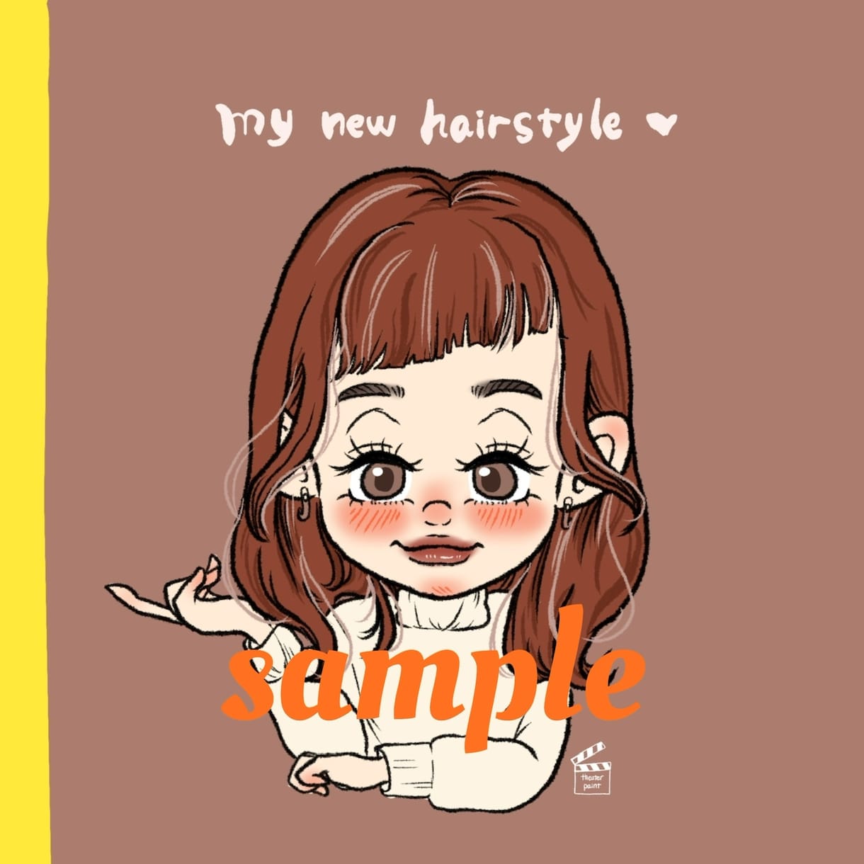 ゆるふわ可愛い女の子のアイコンイラスト描きます あなただけの可愛いオリジナルアイコン作成します！ イメージ1