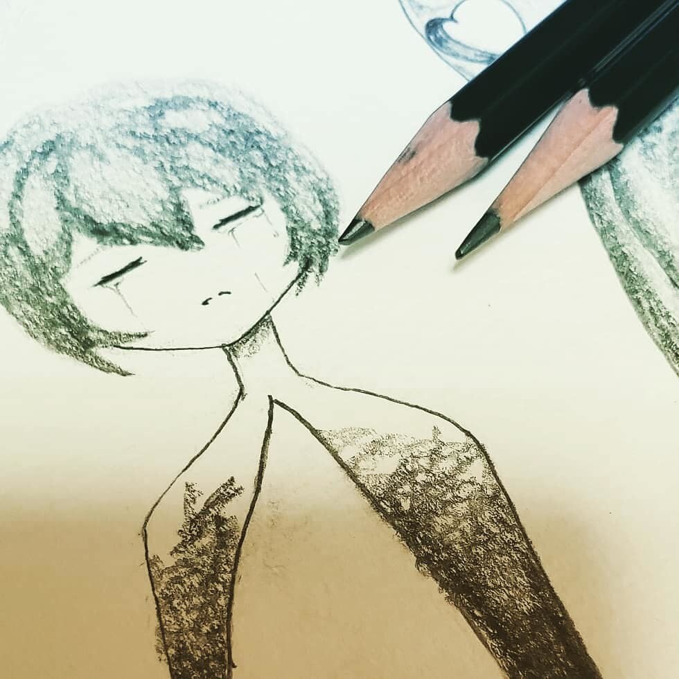 Twitterなどのアイコンなどにオススメします 不思議なイラストをイメージ、少し考えさせられる絵です イメージ2