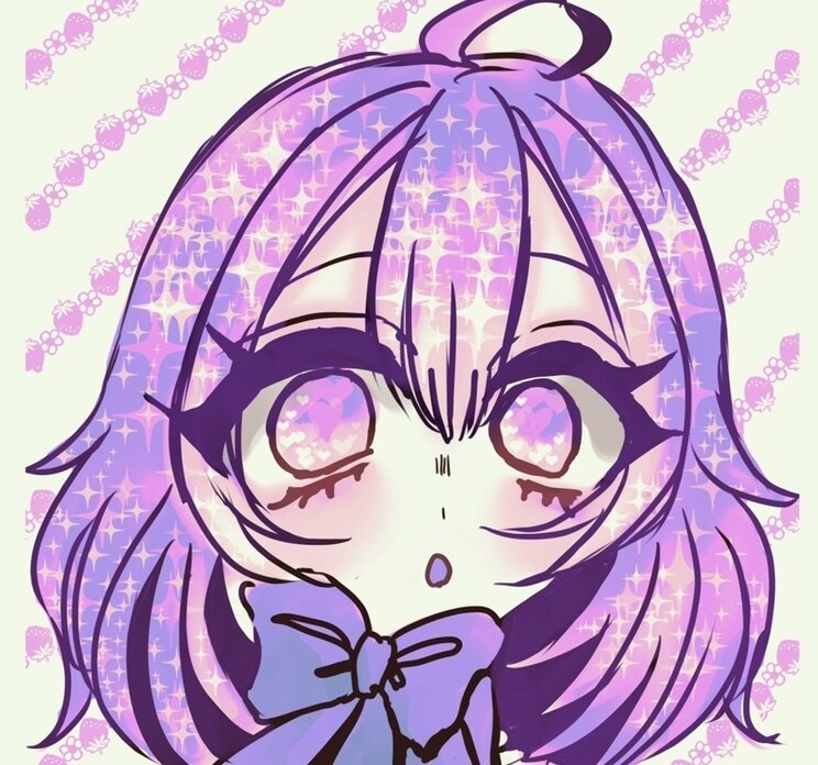 SNSなどで使えるゆめかわいいイラストを描きます 似顔絵、版権絵もOK！かわいい絵柄からクールな絵柄まで対応 イメージ3