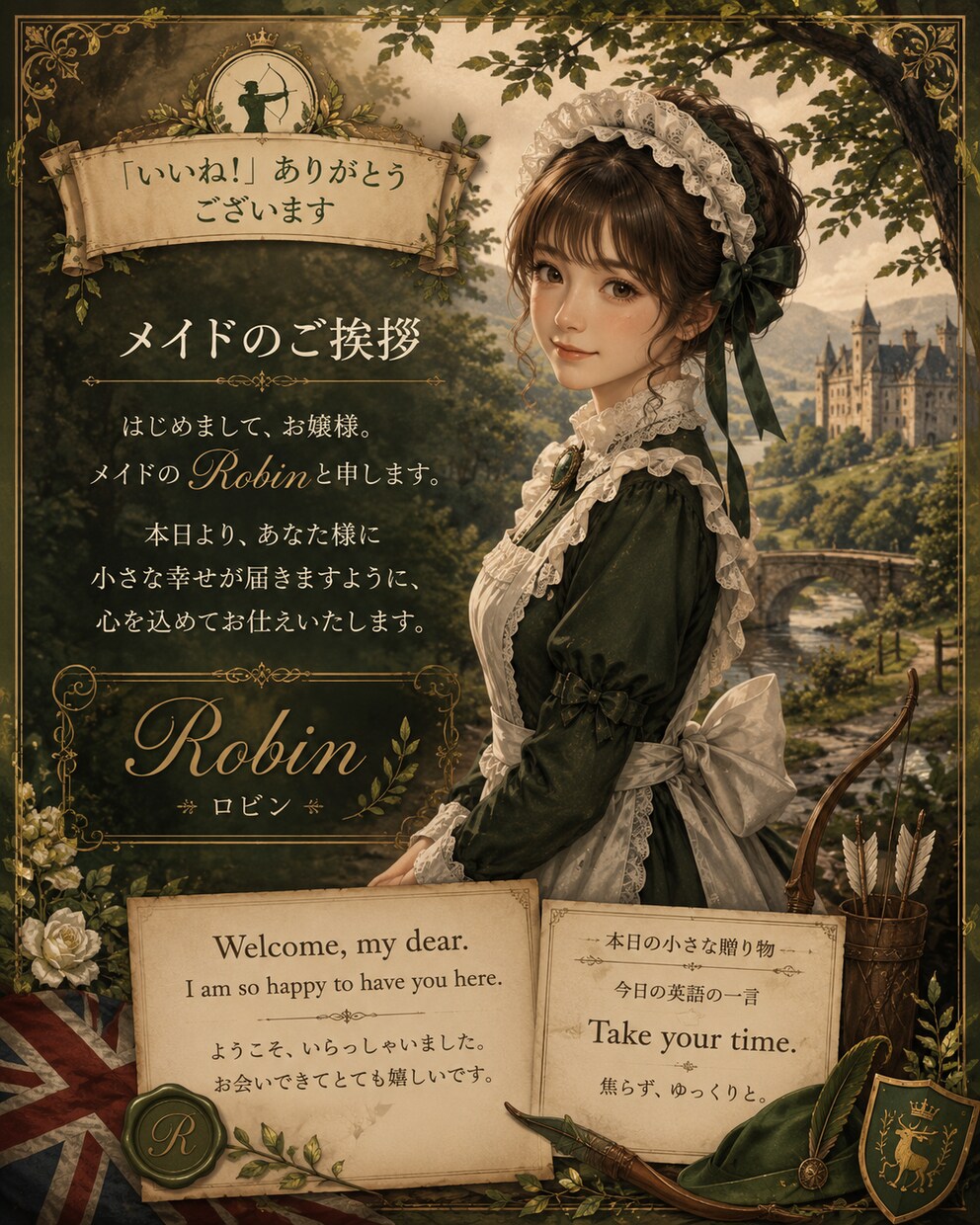 英語の歌をクールに。洋楽の歌の発音をチェックします メイドが貴方の英語歌詞の発音チェック!洋楽を格好良くします イメージ7