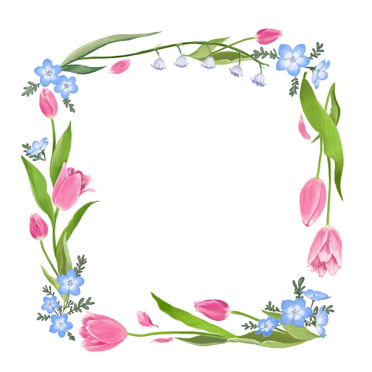 ペット＋花の、鮮やかなイラストを作成します 写真より価値のある一枚にしませんか？ イメージ10