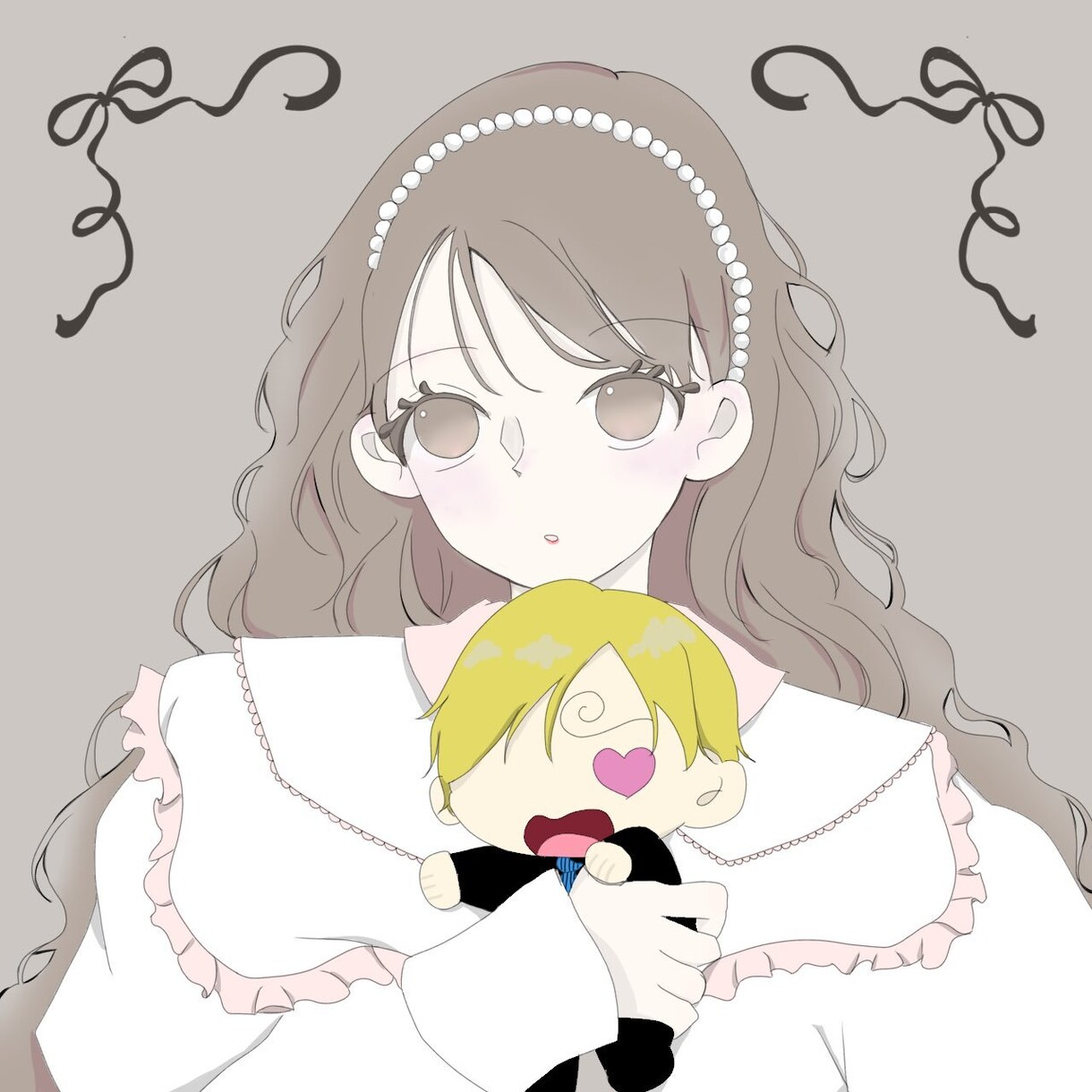 ふんわり可愛いSNS用アイコンお描きいたします やわらかい色合いと、可愛い雰囲気のイラストが得意です！ イメージ4