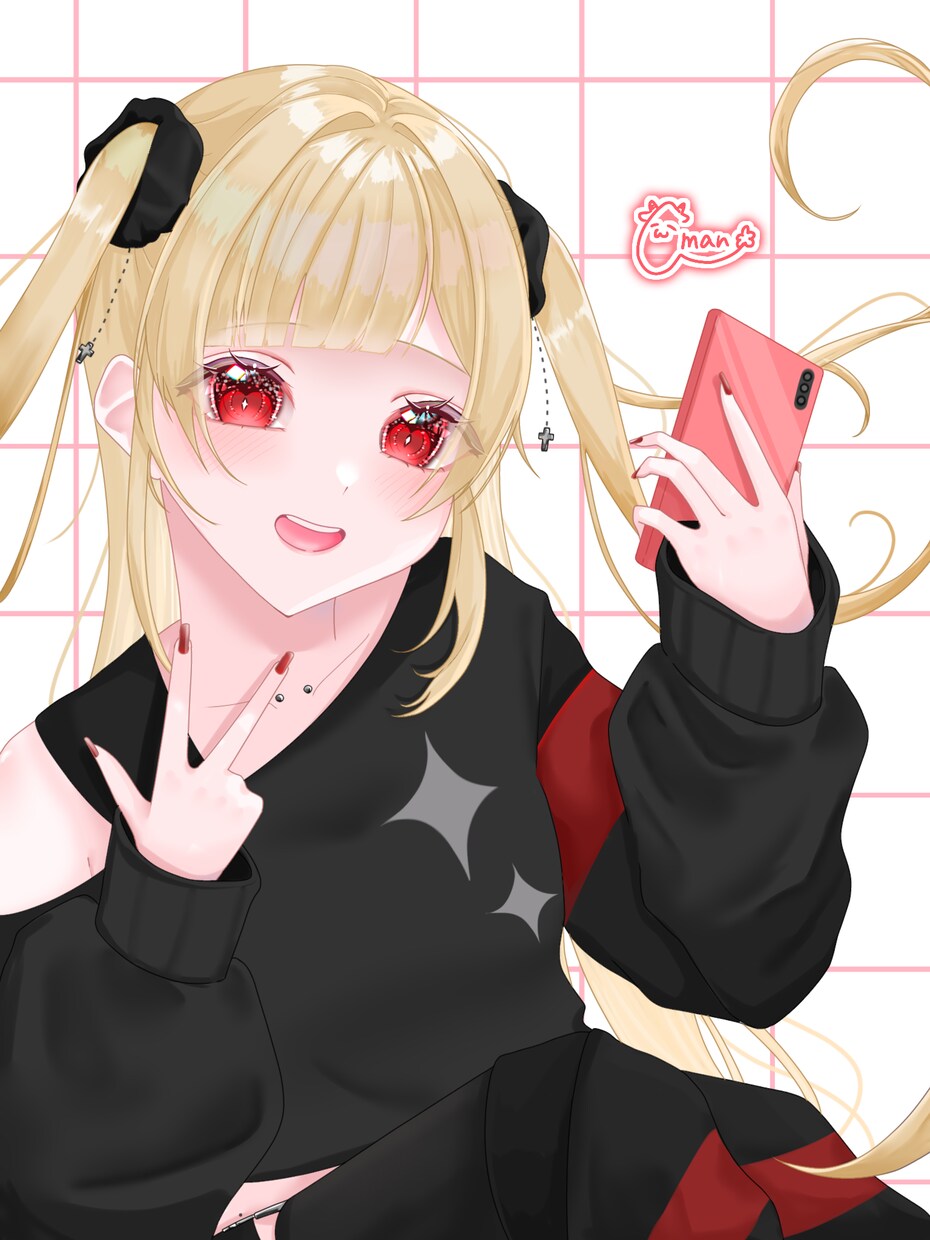 イラストをお描きします 絵描き歴4年、キラキラなイラストお描きします！ イメージ1
