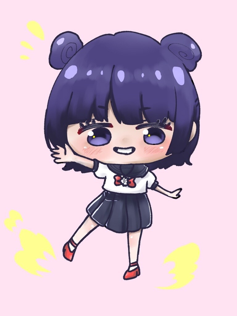 商用利用OK！かわいいちびキャラを描きます SNS用のアイコン等にゆるかわいいデフォルメキャラクター イメージ7