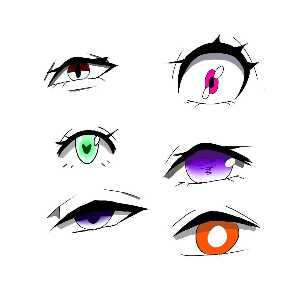 あなたの要望に沿ったパーツを描きます オリジナルキャラクターの目に困っている方にどうぞ！ イメージ1