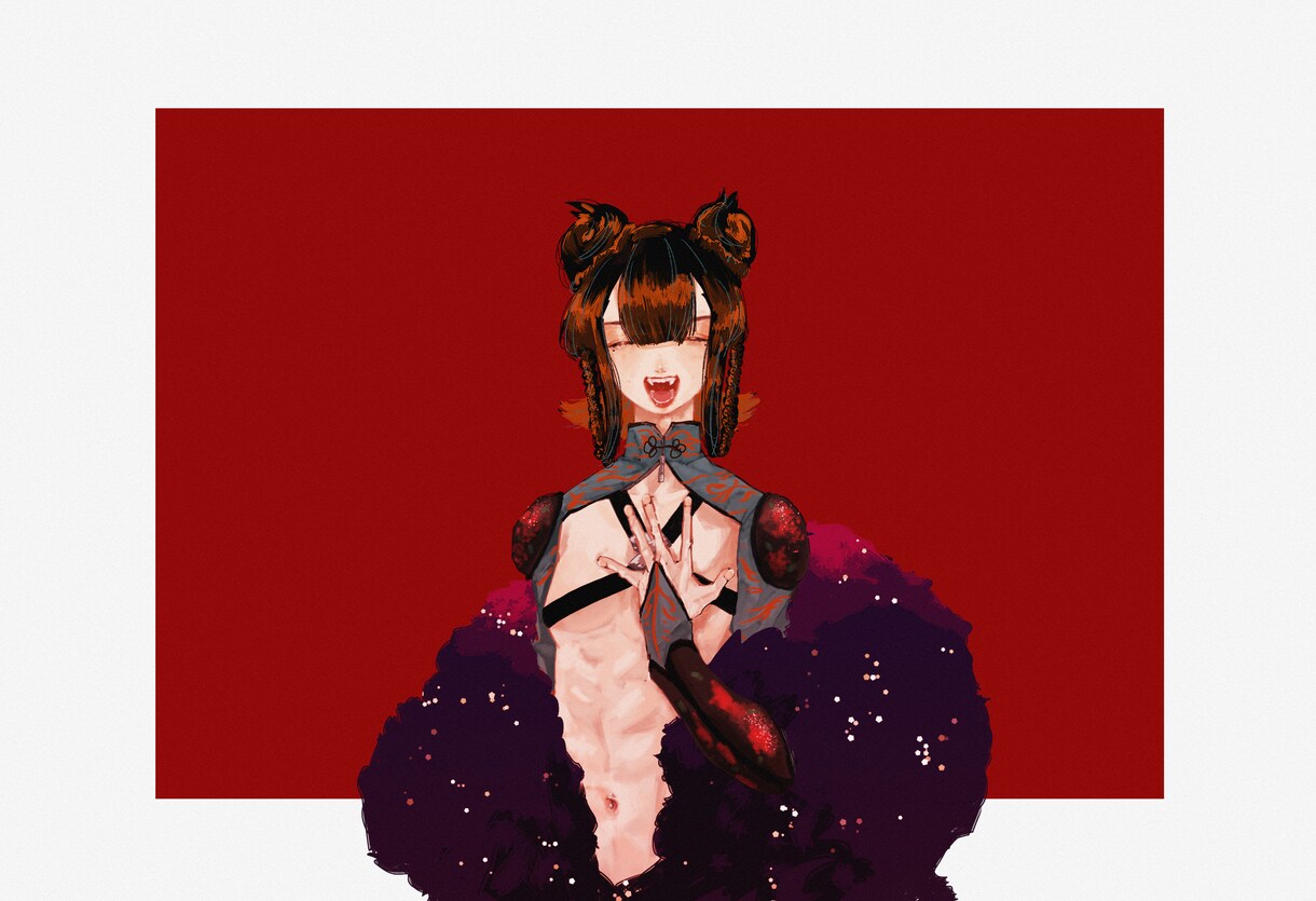 SNSアイコン、動画サムネ、キャラデザイン描きます 色んな絵柄使えます！オールマイティに対応します！ イメージ1