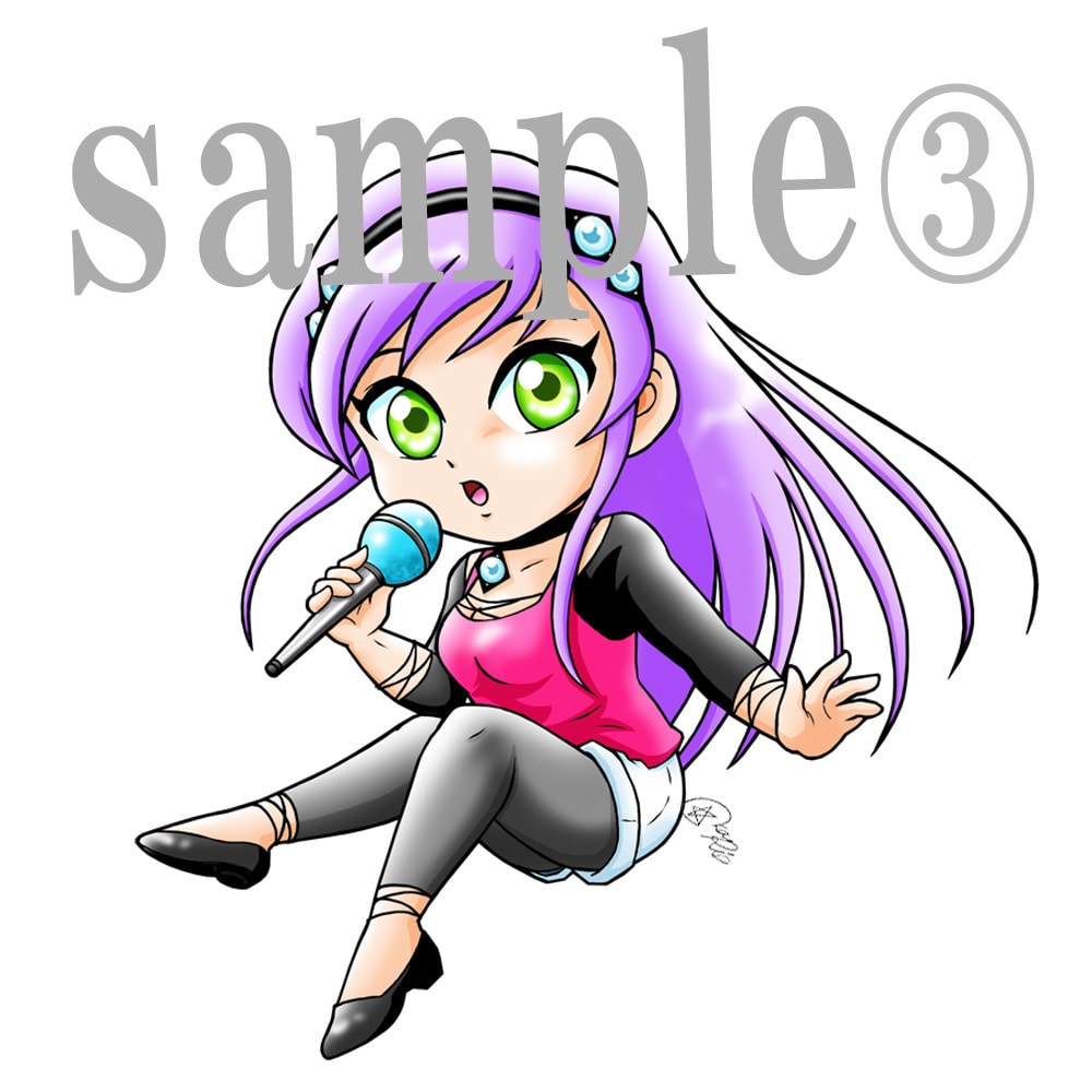 ３頭身キャラ描きます かわいいマスコットキャラはいかがですか？ イメージ3