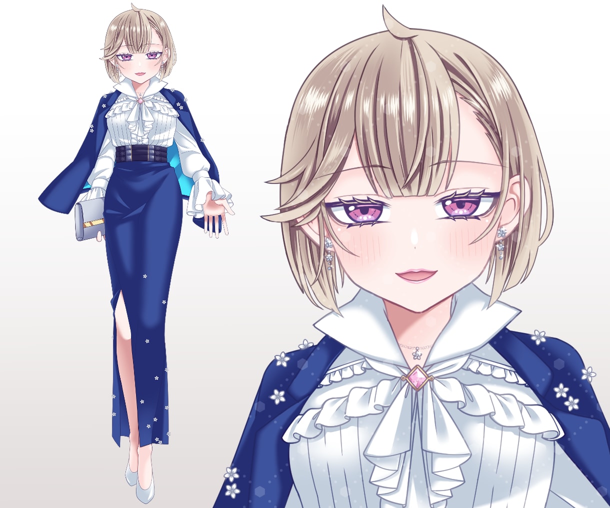 商用利用込みデフォルメ3000円から。依頼できます ファンタジーな衣装＆アニメ塗り＆フリルが得意です イメージ3