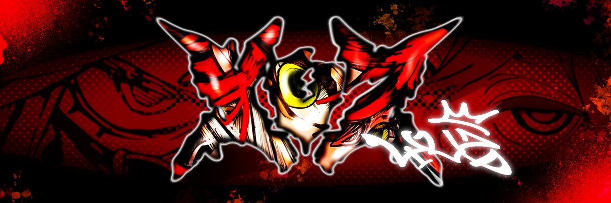 ESportsスタイルのデザインを作りますます sns用バナー、アイコンをオリジナルネームタイポ イメージ2
