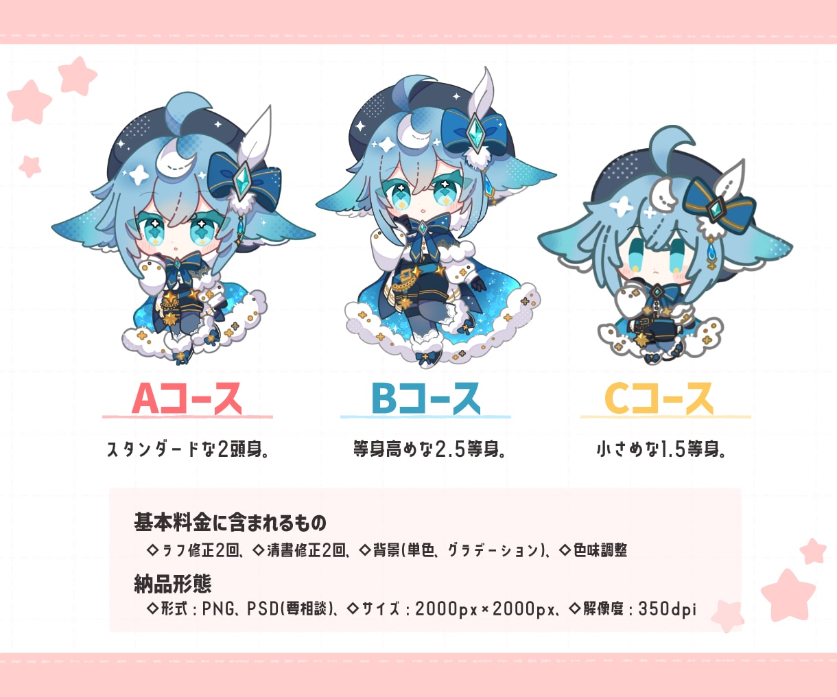 ミニキャライラスト作成します SNS、YouTubeサムネイルなどで使える絵を作成します。 イメージ2