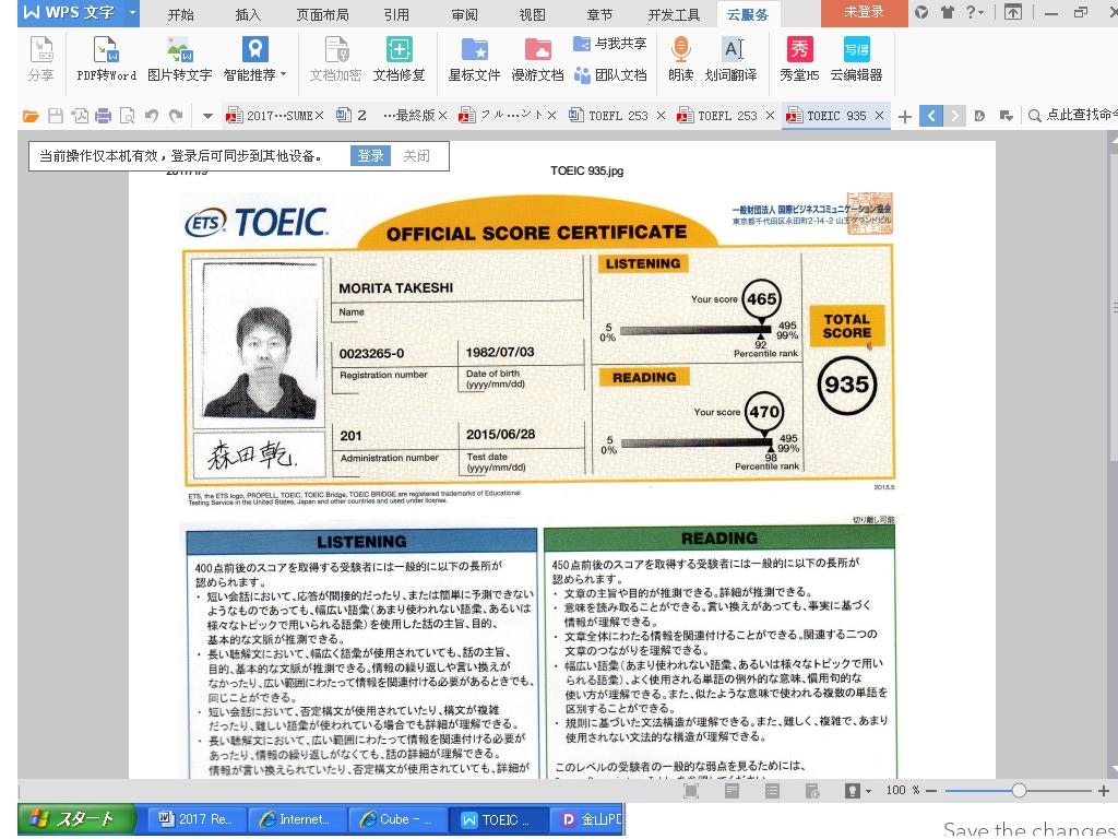 TOEIC・TOEFL・英検対策相談乗ります 今が一番若い日です！是非ともお問い合わせ下さい。 イメージ2