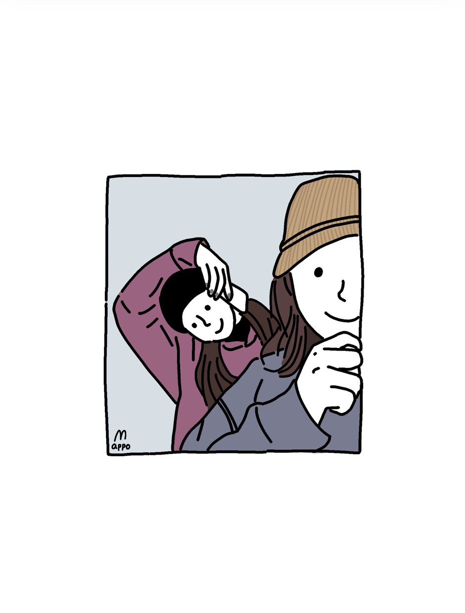 シンプルイラスト【SNS用や記念に】描きます ＊先着5名様限定＊フルカラー複数名でも1,000円！ イメージ4