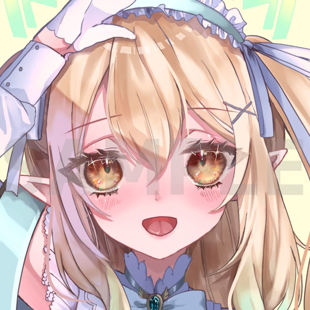 SNSに使える！キラキラ美少女イラスト描きます クオリティ第一にあなただけのアイコンを作成します！ イメージ2