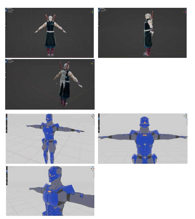 キャラデザから3DモデルのVtuberを制作します 3DVtuber向け、キャラデザから３Dモデリングまで対応 イメージ8