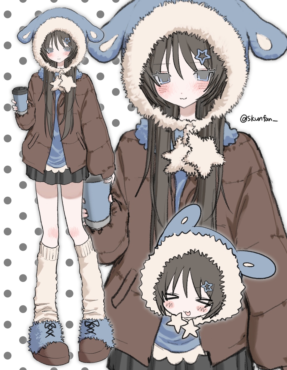 平成レトロなアニメイラストを描きます 平成アニメ風 レトロなイラストを描きます イメージ1