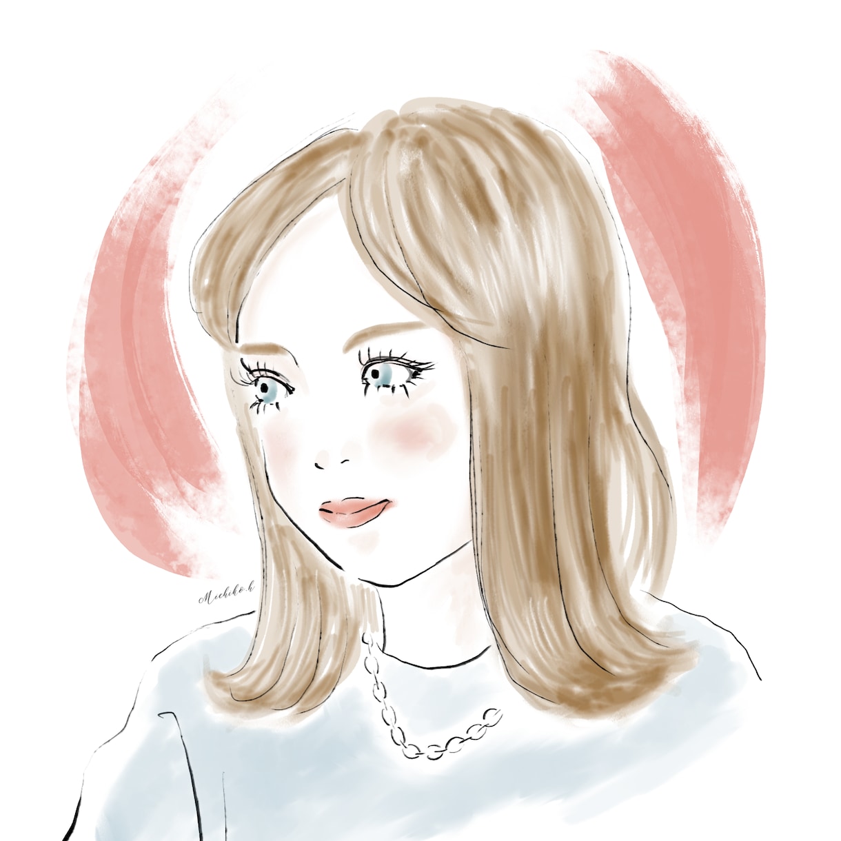 手描き感のあるお洒落なイラストを描きます ファッションイラスト、全身、小物、背景追加も可能 イメージ6