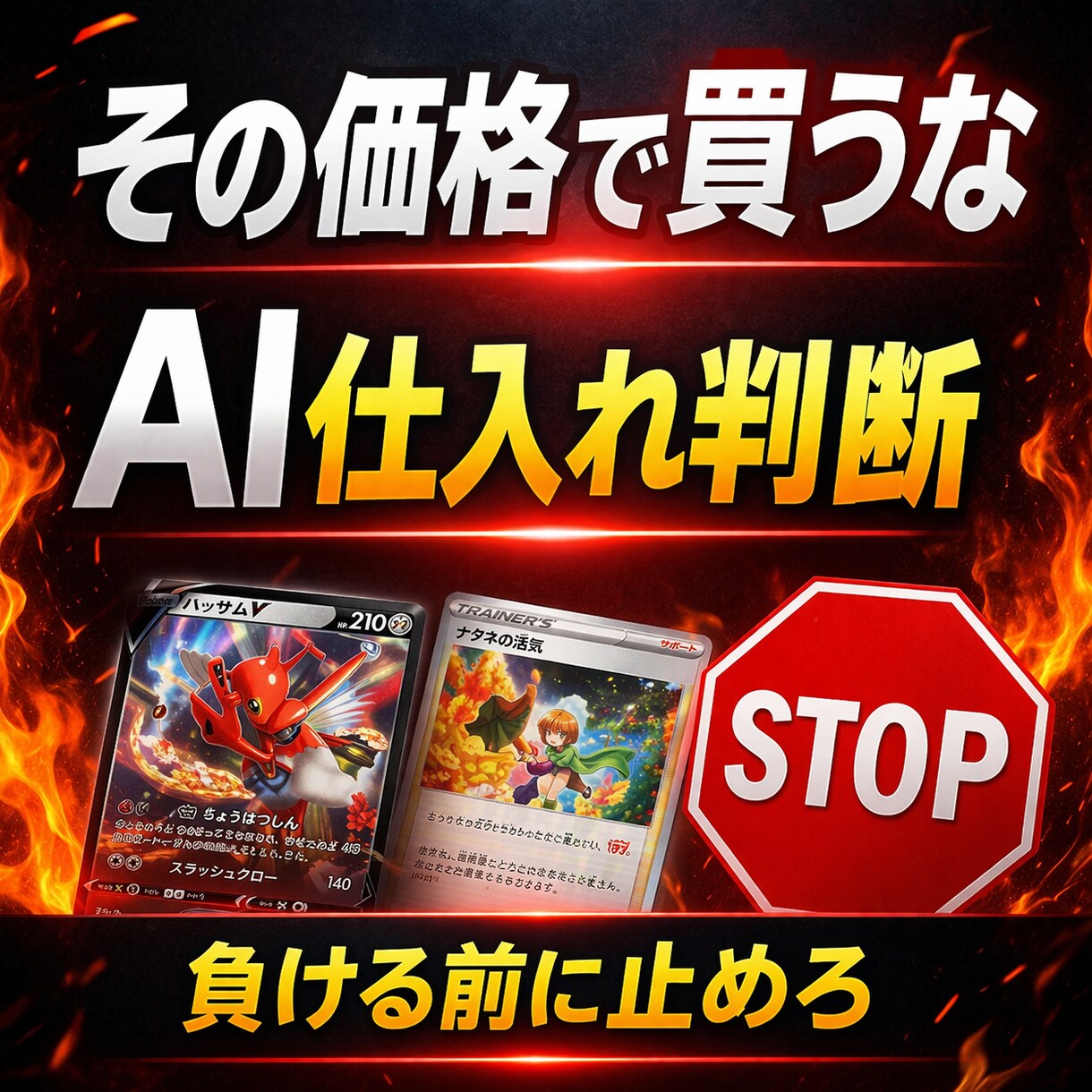 PSA出すべきかAI判断します その仕入れ危険かも！？データで勝つカード投資 イメージ1