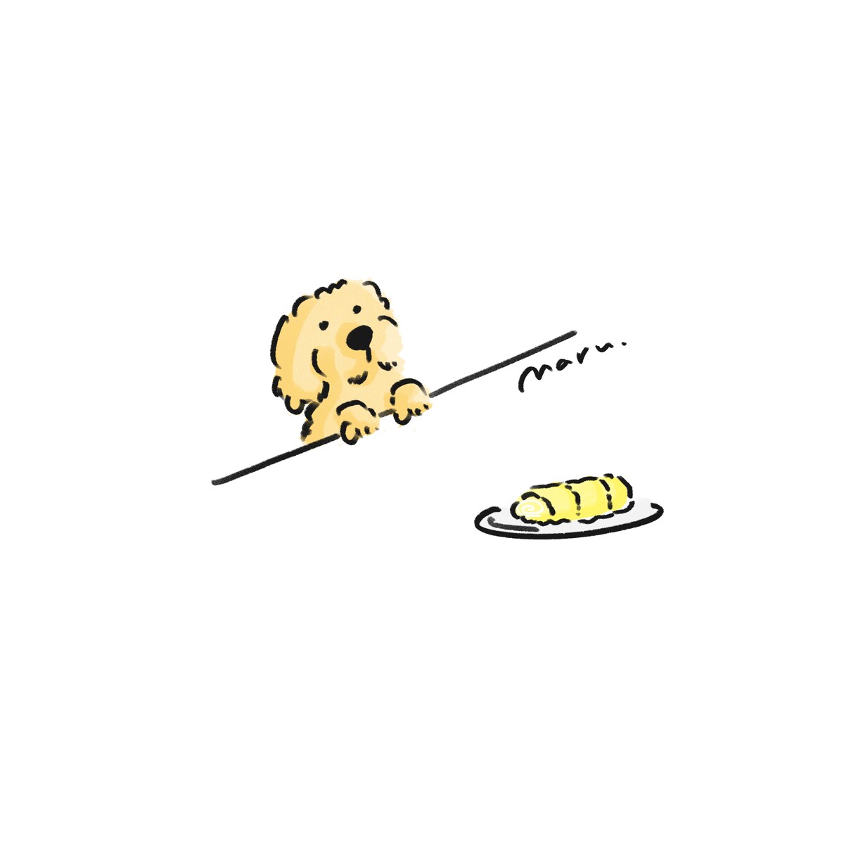 SNS等のアイコンや名刺に！似顔絵イラスト描きます シンプルながらもおしゃれな似顔絵！ペットもOK！文字入れ無料 イメージ7
