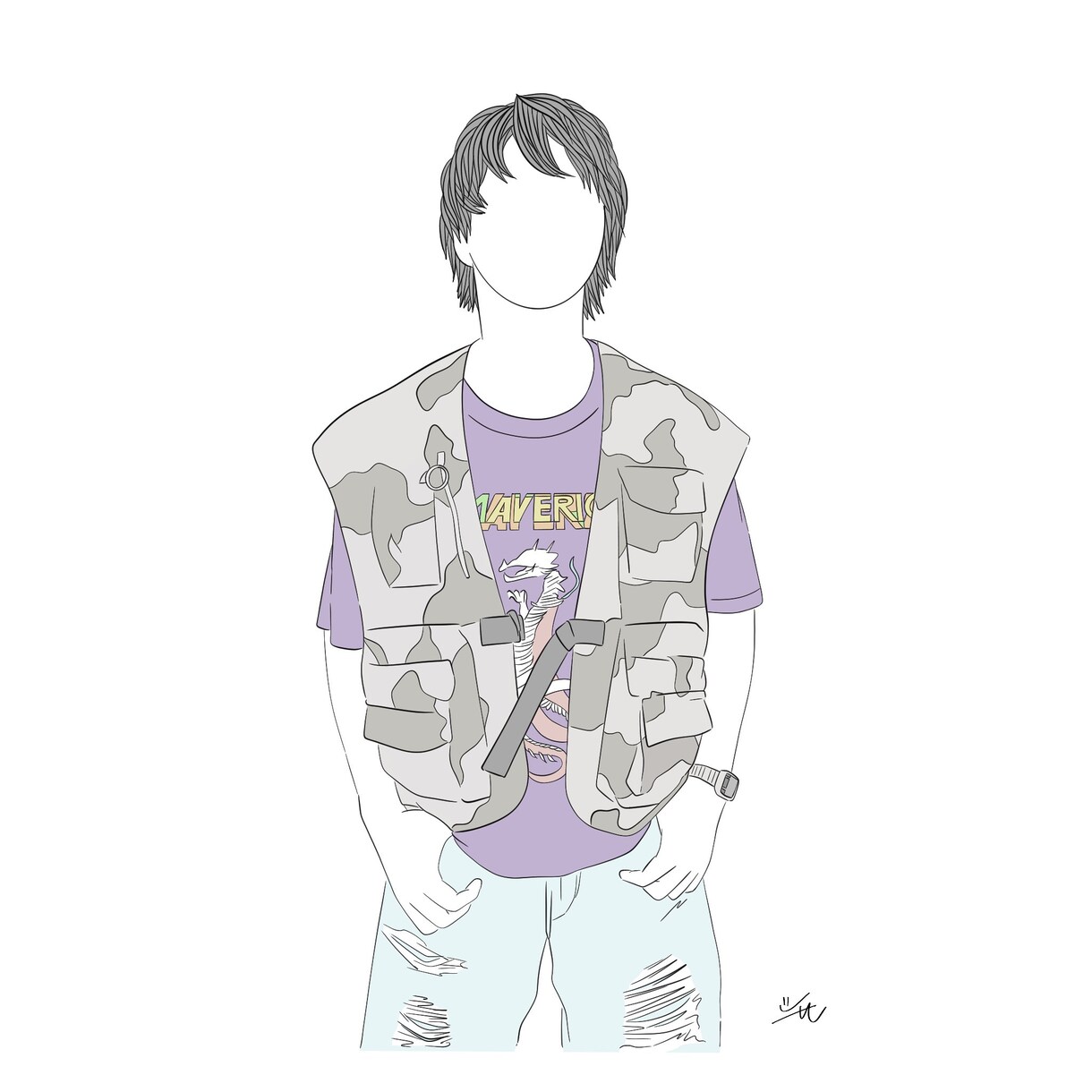 韓国風イラスト描きます せっかくの記念日にイラストを残しませんか？ イメージ5