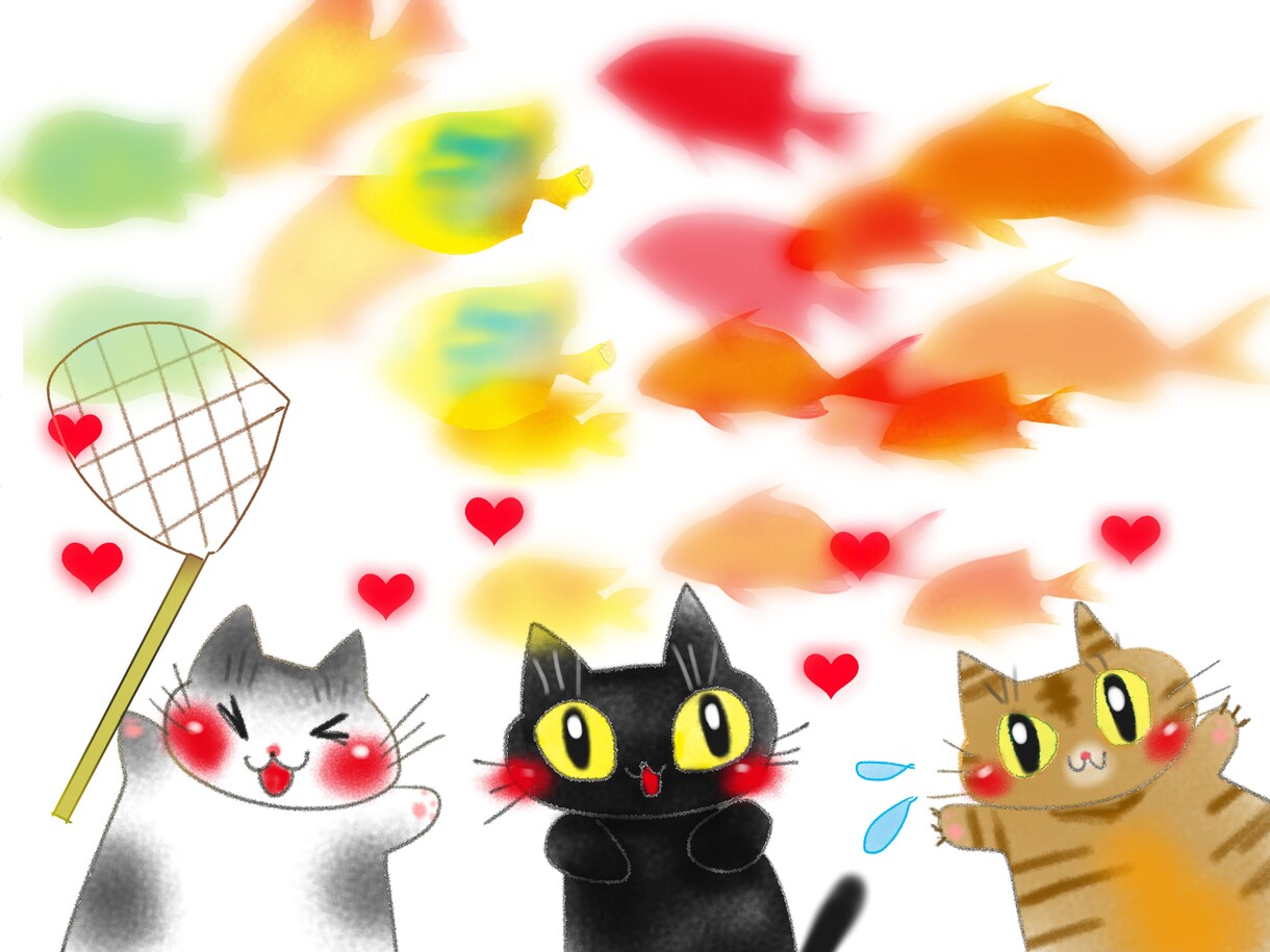 ほのぼのかわいい動物、ペットを描きます あなただけのかわいい動物、愛するペットをお描きします イメージ7