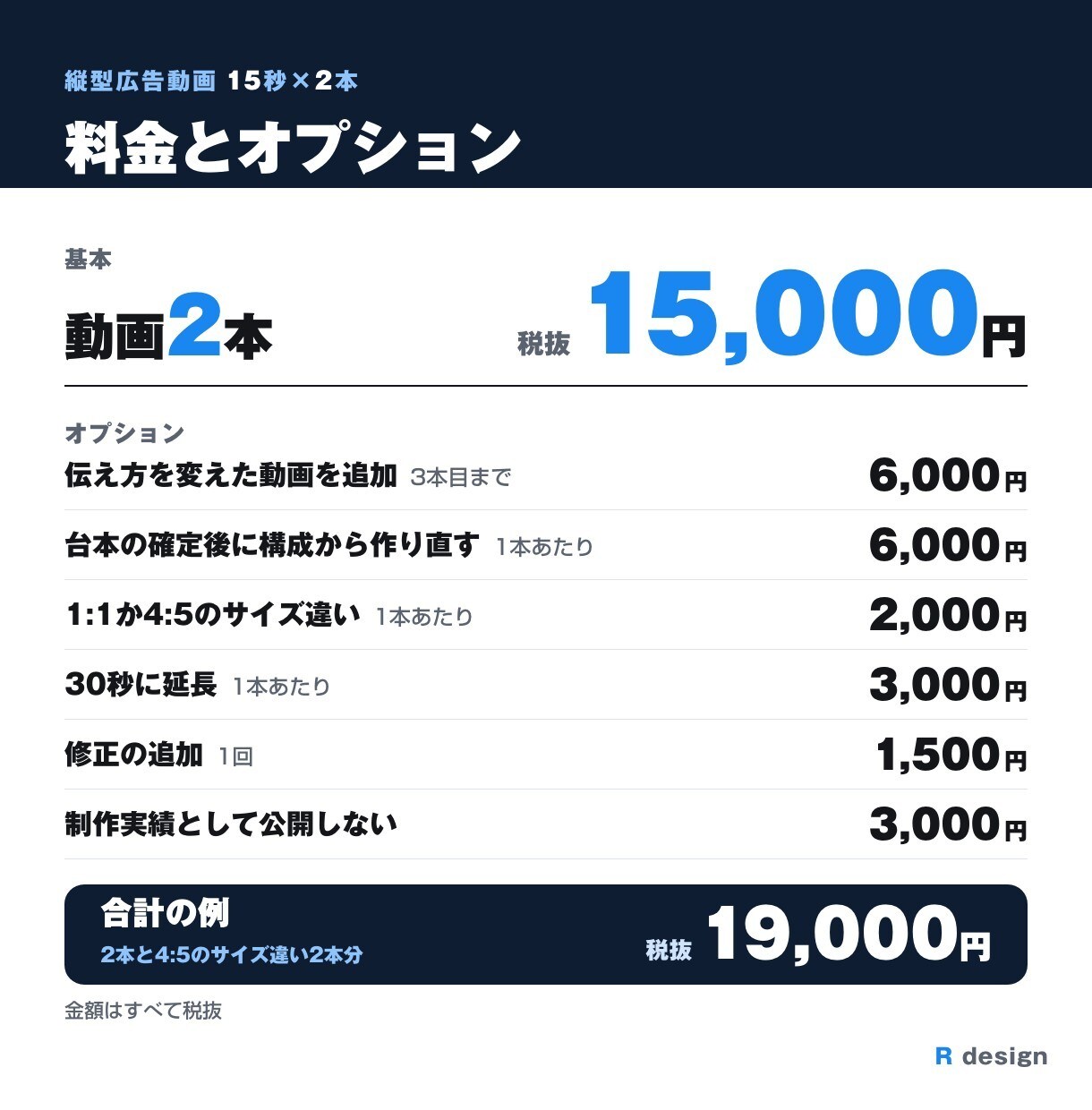 Meta広告の縦型ショート動画を2本作ります 冒頭3秒だけ変えた2本・写真数枚から台本込み イメージ7