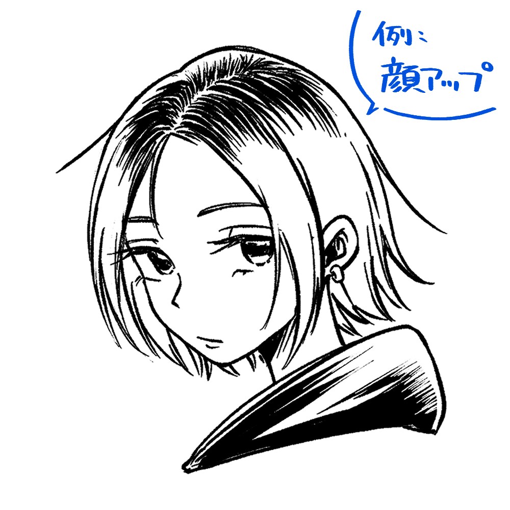 漫画タッチのアイコンイラスト描きます 白黒・カラーでハッキリと！存在感を出したい人に！ イメージ5