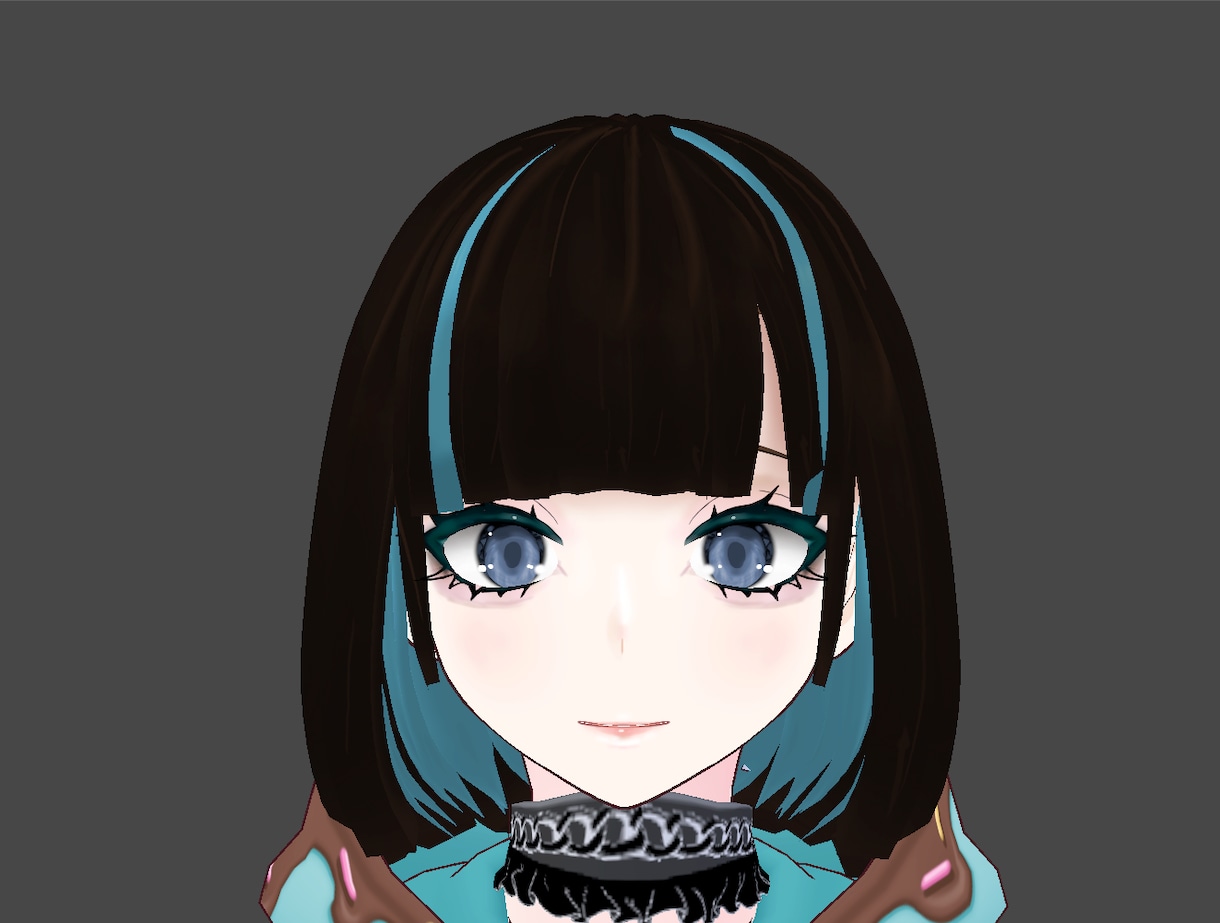 地雷系3Dモデル最大1体5000円で作成します 地雷系3DモデルでVRCを歩いてみませんか？ イメージ1