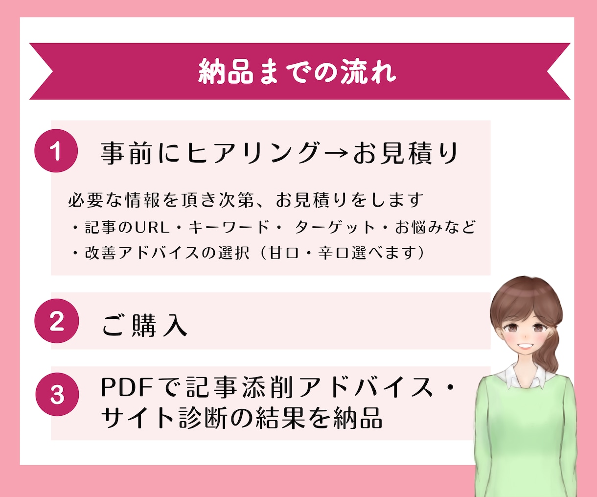 ブログ・アフィリエイト記事の添削＆サイト診断します テーマ選定からタイトル、リライトの方法等、全方位でアドバイス イメージ5