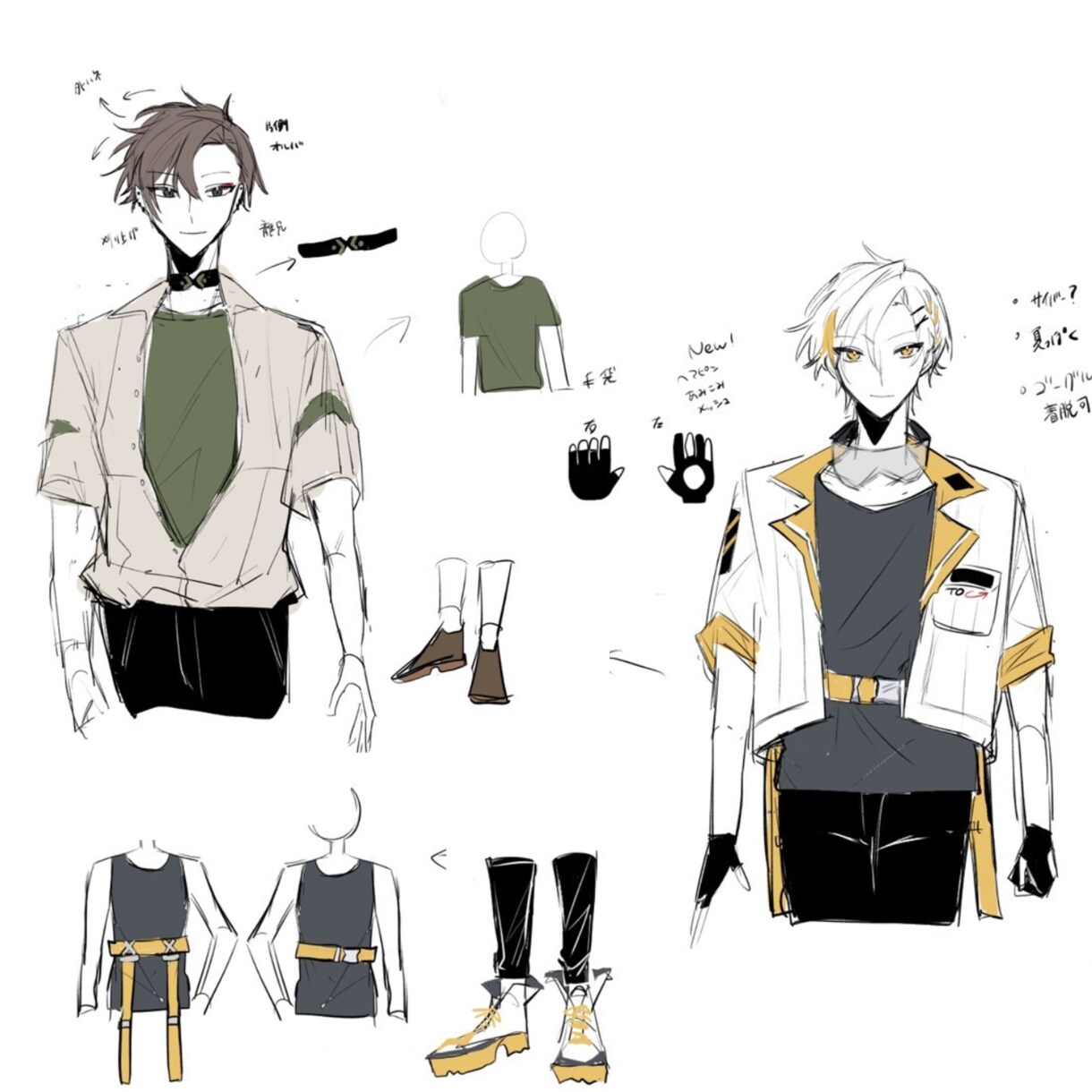IRAM／TRPG／グッズ用イラスト描きます 男女問わず！あなたのイメージと擦り合わせたオリジナルキャラ！ イメージ5