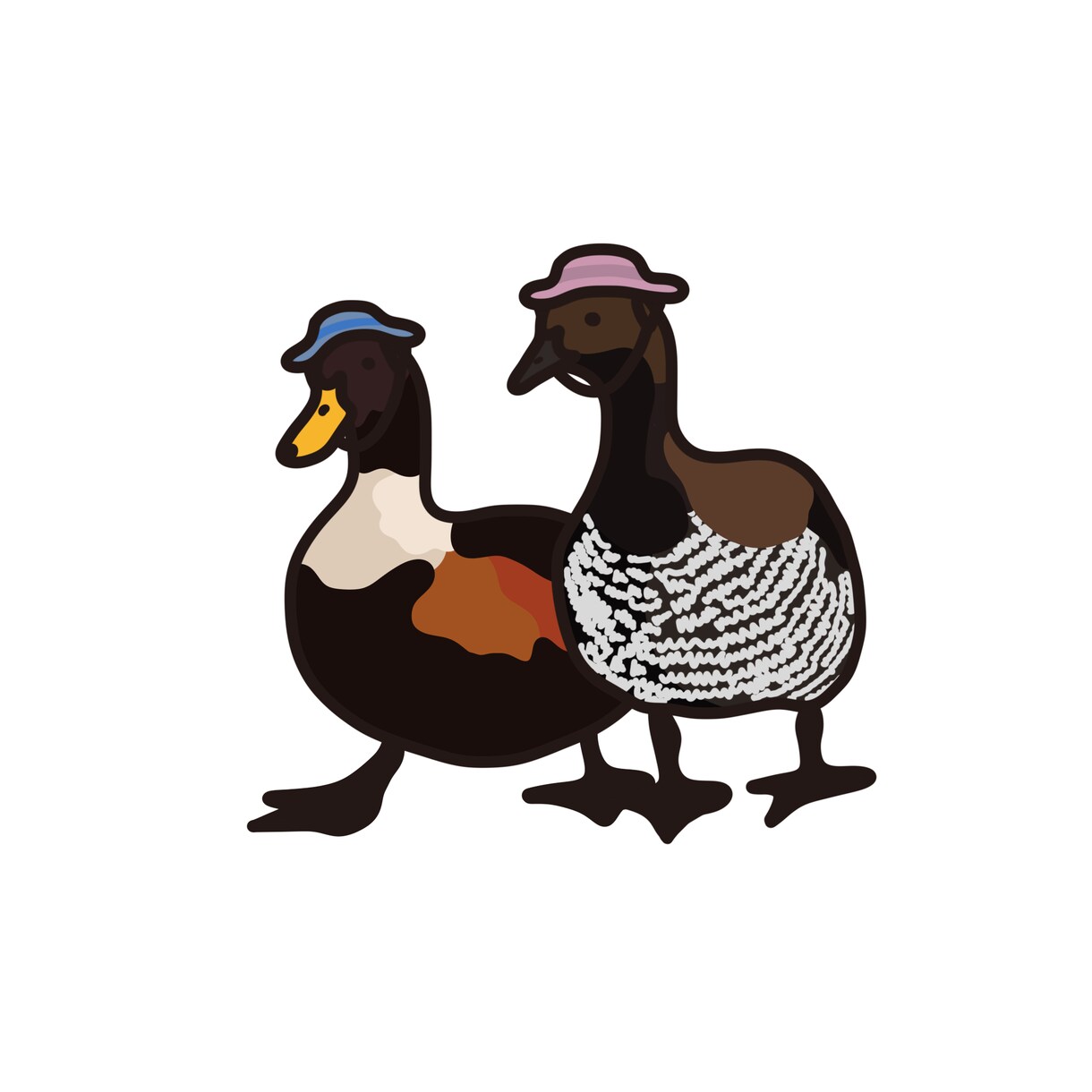 アイコン風　鳥イラスト　描きます ワンポイント凝ったユニークさ。鳥が得意。動物もOK♪ イメージ3