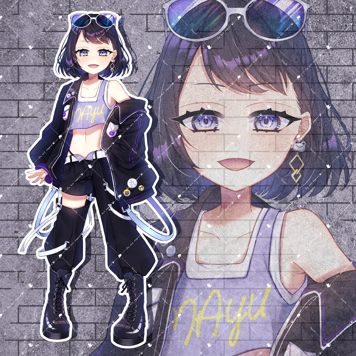アイコンや立ち絵、グッズ用描きます グッズやサムネ、記念日、イベントに◎!! イメージ6
