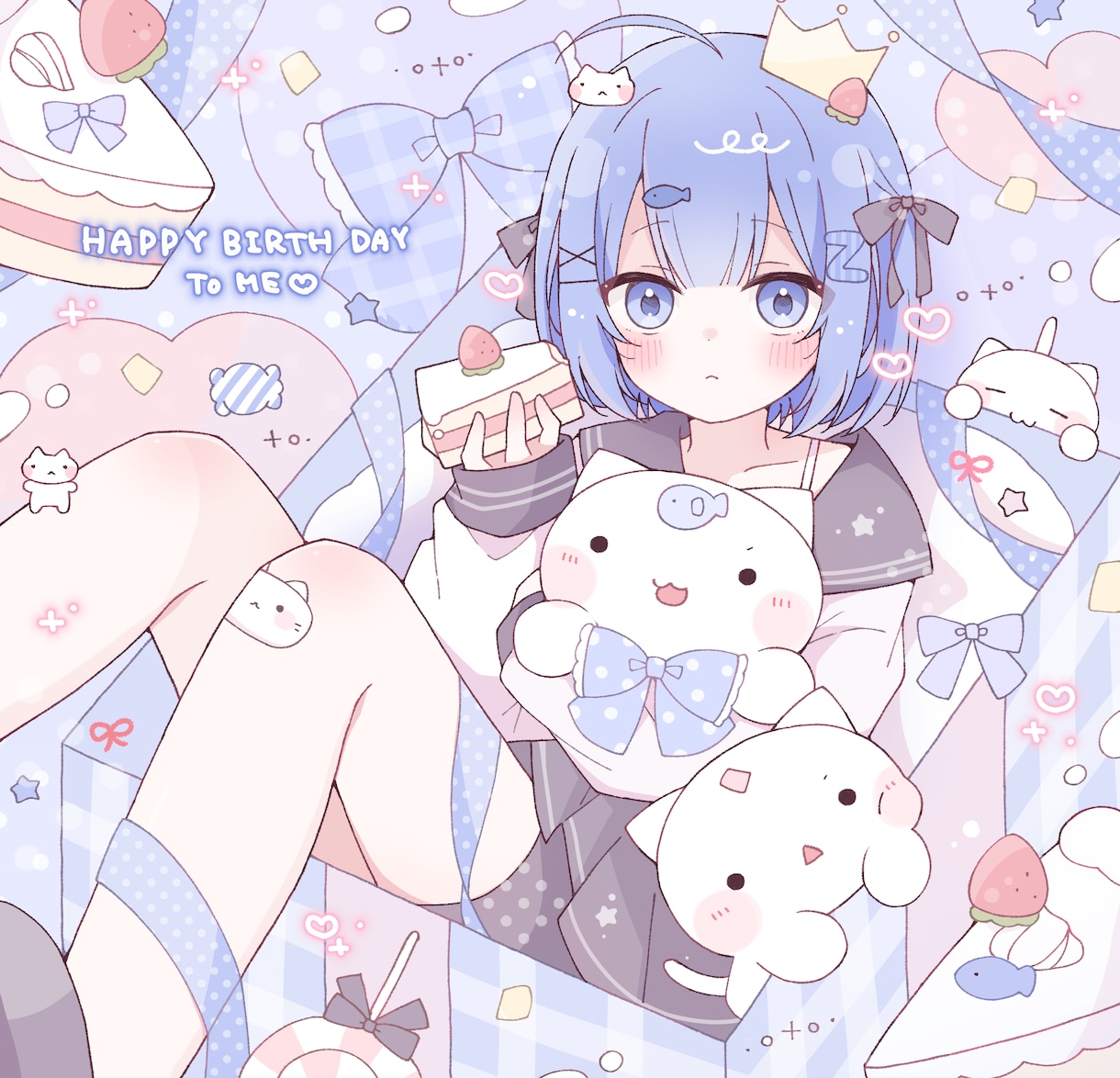 ふんわり淡色イラストを制作します やわらかな色味で活動を彩ります！動画制作にも対応可能です⟡. イメージ6