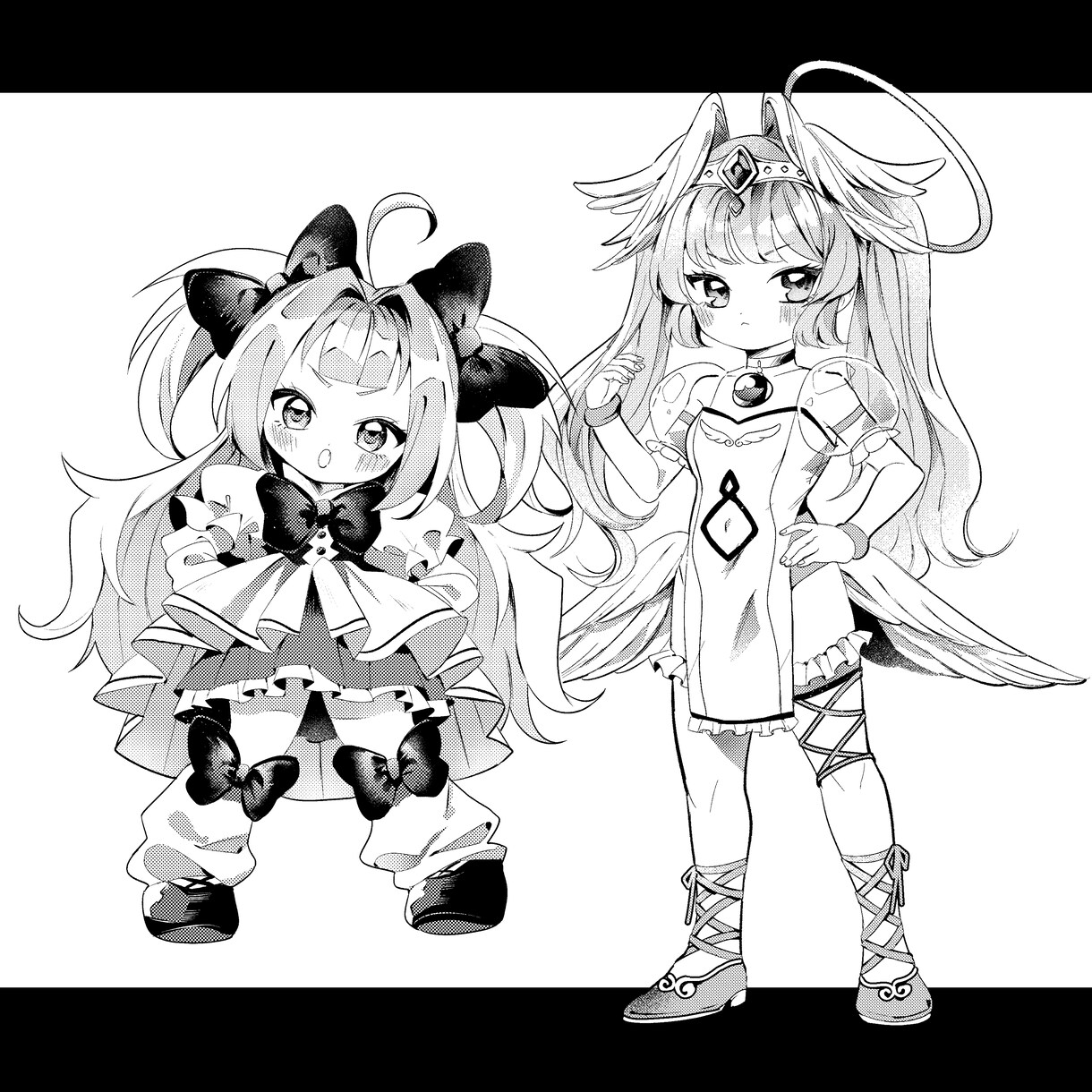 漫画のようなモノクロイラスト制作します 漫画化したような魅力的なモノクロイラストを描きます イメージ5
