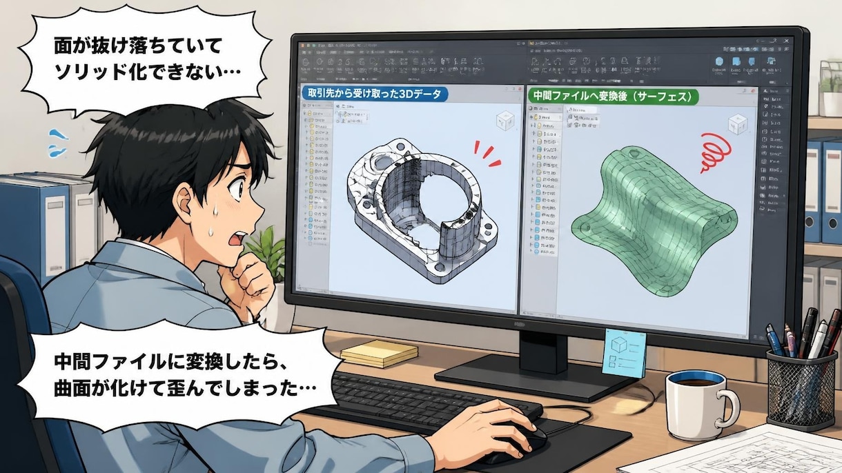 3D CADモデリング、2D図面化を代行します 加工現場で手戻りが出ない「現場目線」の正確なCADデータ作成 イメージ2