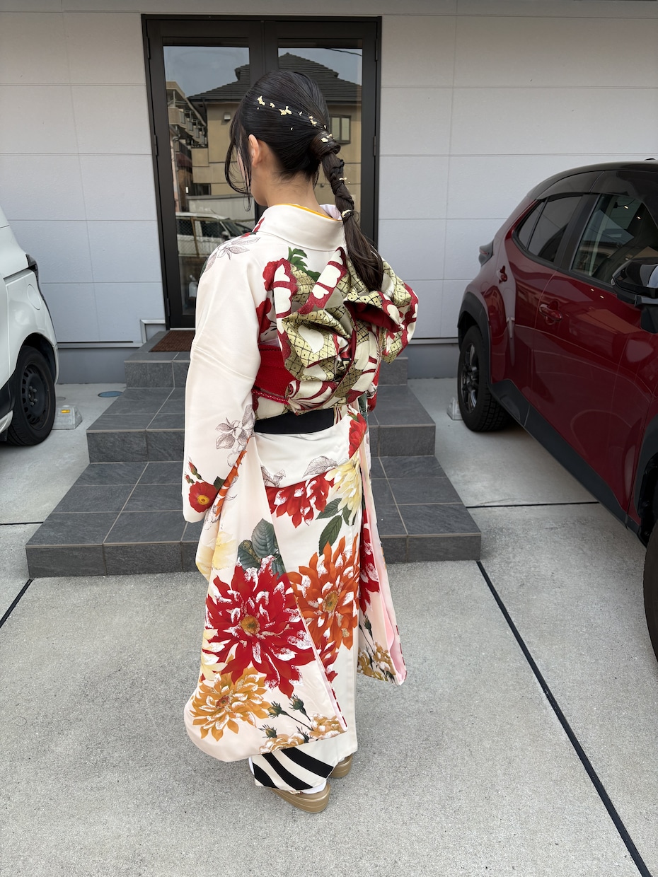出張着付け致します 美容師歴20年以上で、苦しくない着付けが得意です！ イメージ1