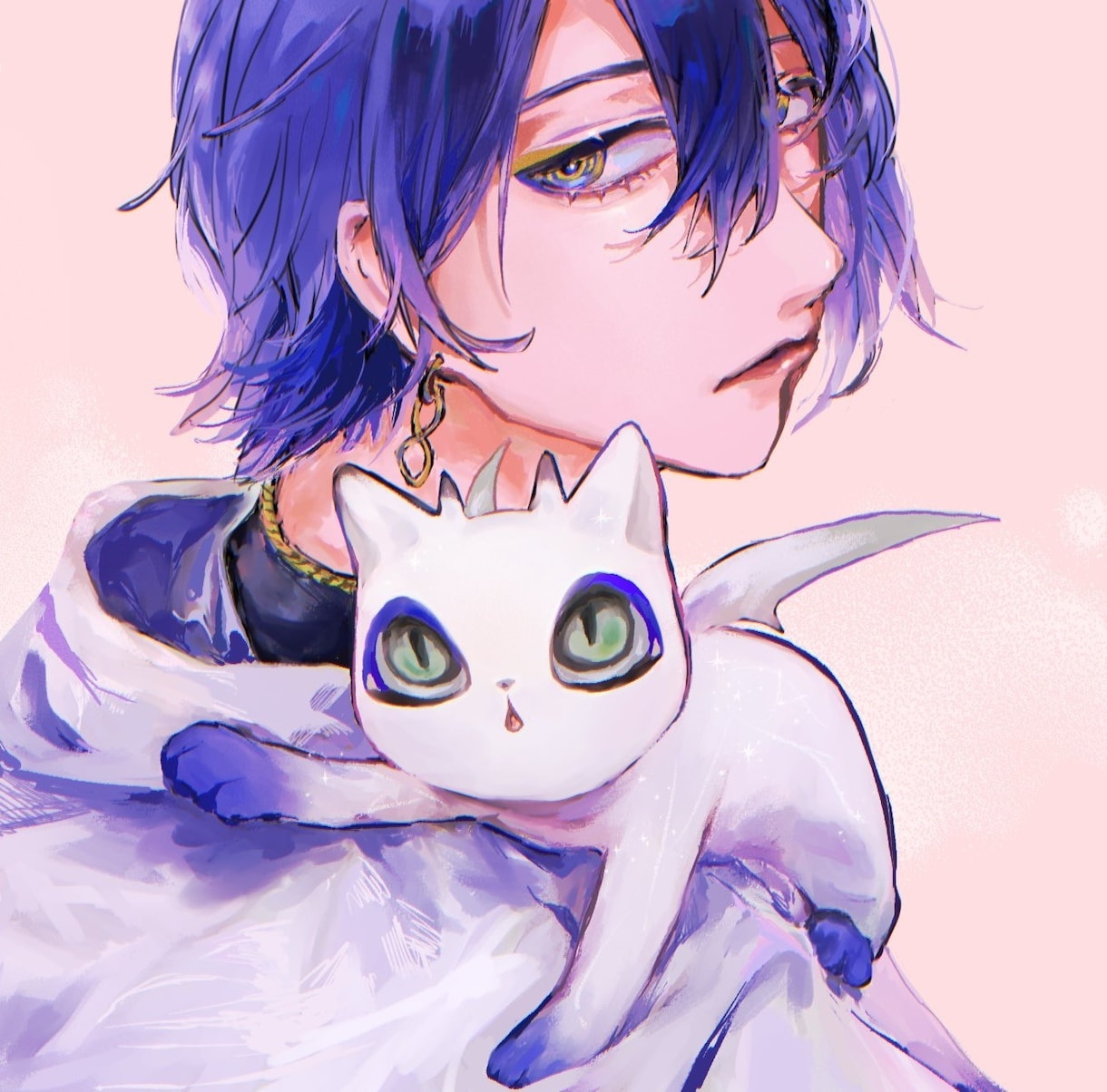 サムネイルや歌みたアイコンなど、様々な分野描きます 目を引くダークな雰囲気のイラスト描きます。 イメージ7