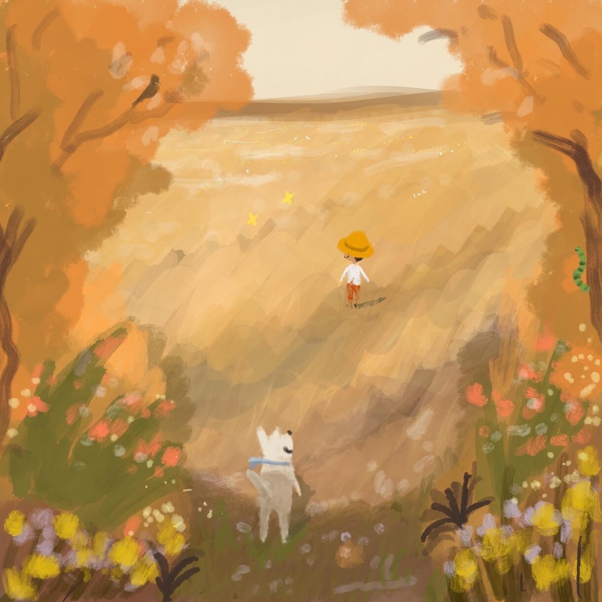 温かみのある背景風景イラスト描きます 思い出の風景/背景/ショップイメージ/あなたの街のPRに◎ イメージ8