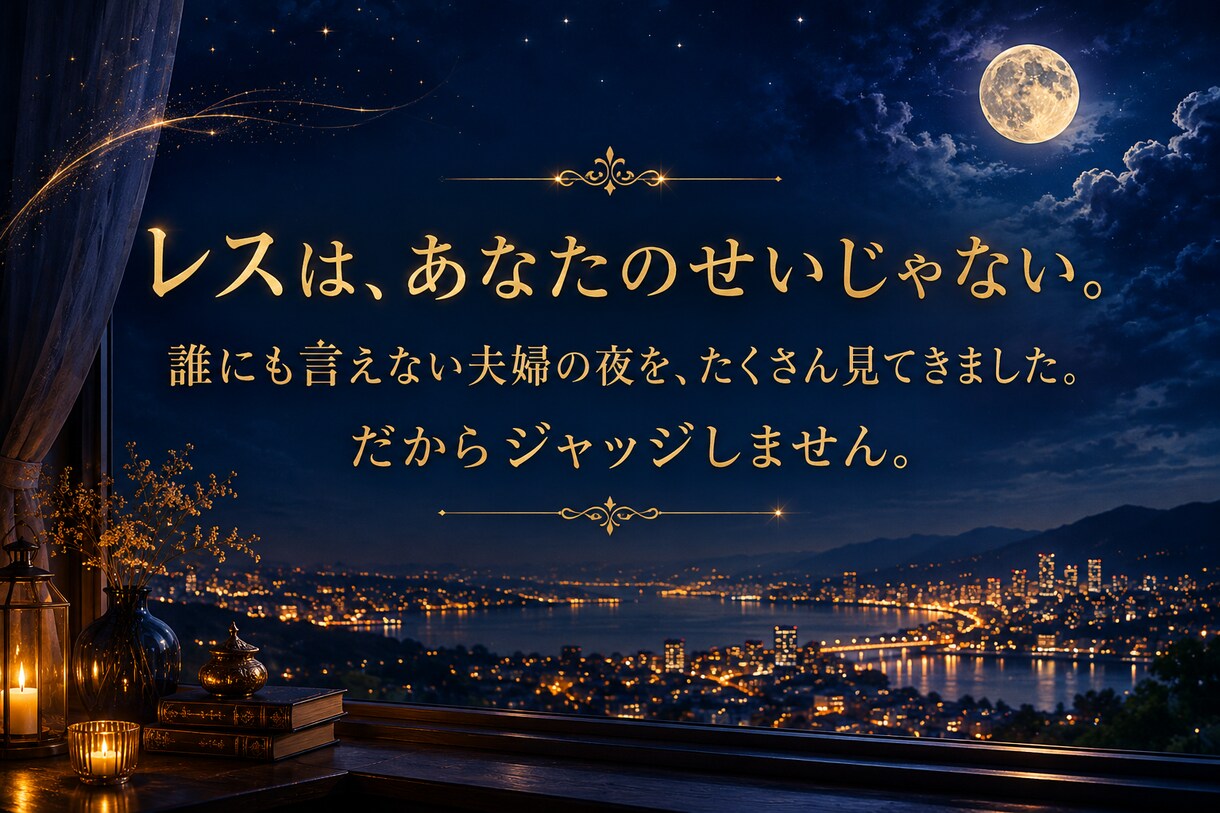 夫婦・セックスレス専門◆夫の本音ジャッジせず視ます セックスレス・夫婦のすれ違い専門◆ イメージ3