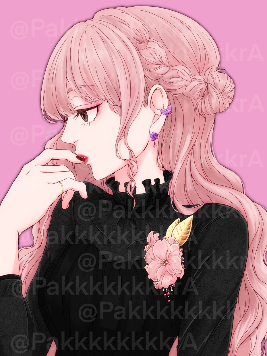 条件あり価格＊SNS用アイコン描きます リアルタッチからミニキャラまで！ イメージ5