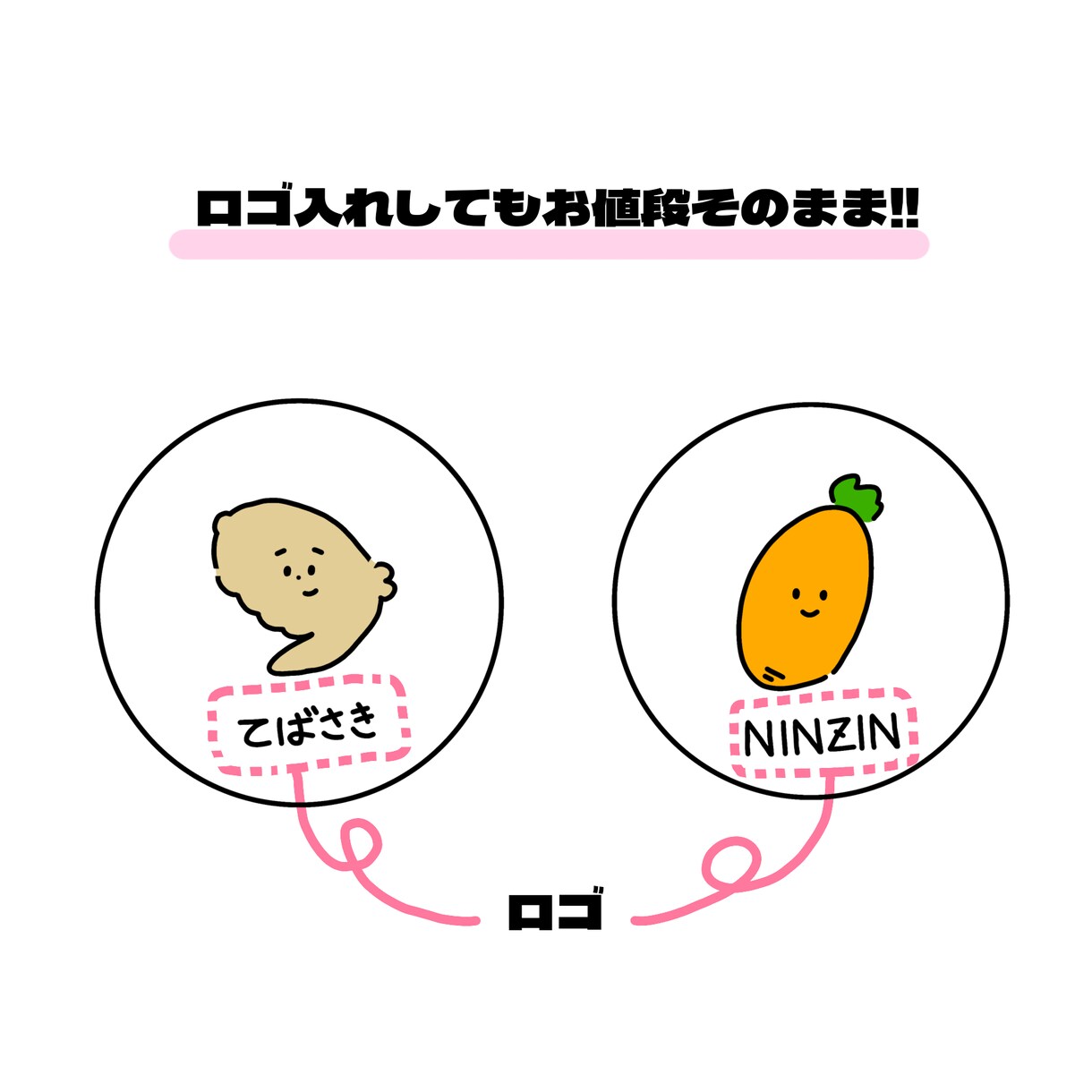 シンプルで可愛い★あなたの【好き】を形にします 即日〜3日で納品!!あなたの希望に寄り添います イメージ3
